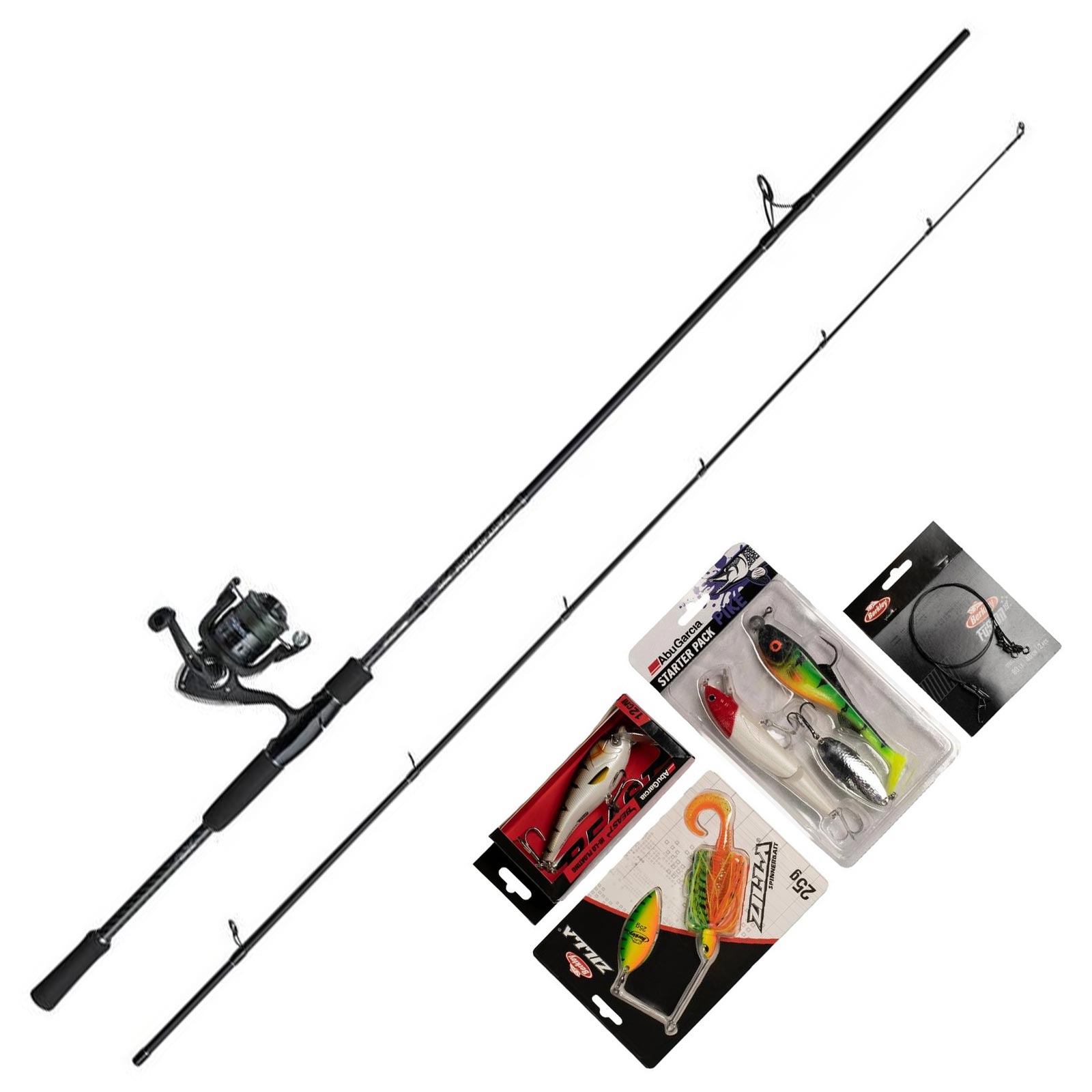 Abu Garcia Fast Attack Pro 270 10-45g Zander Komplett-Angelset