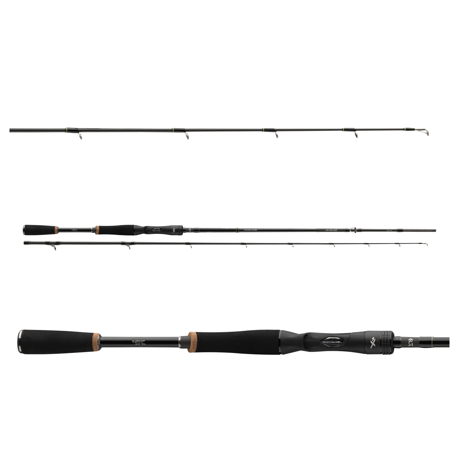 Daiwa Prorex XR BC Vertical 1.90m 14-35g Vertikal-Baitcastrute Detail