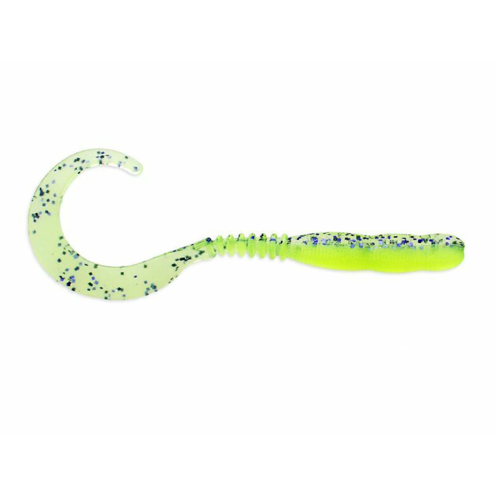 Reins  BA Edition  Curly Curly 10,5cm  Purple Chartreuse 12Stk. Twister