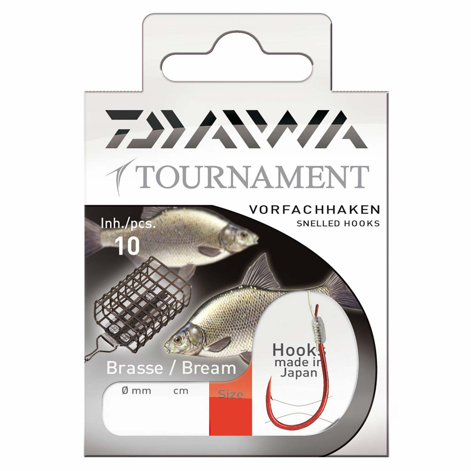 Daiwa Tournament Brassen/Feeder Gebundene Feeder-Vorfachhaken