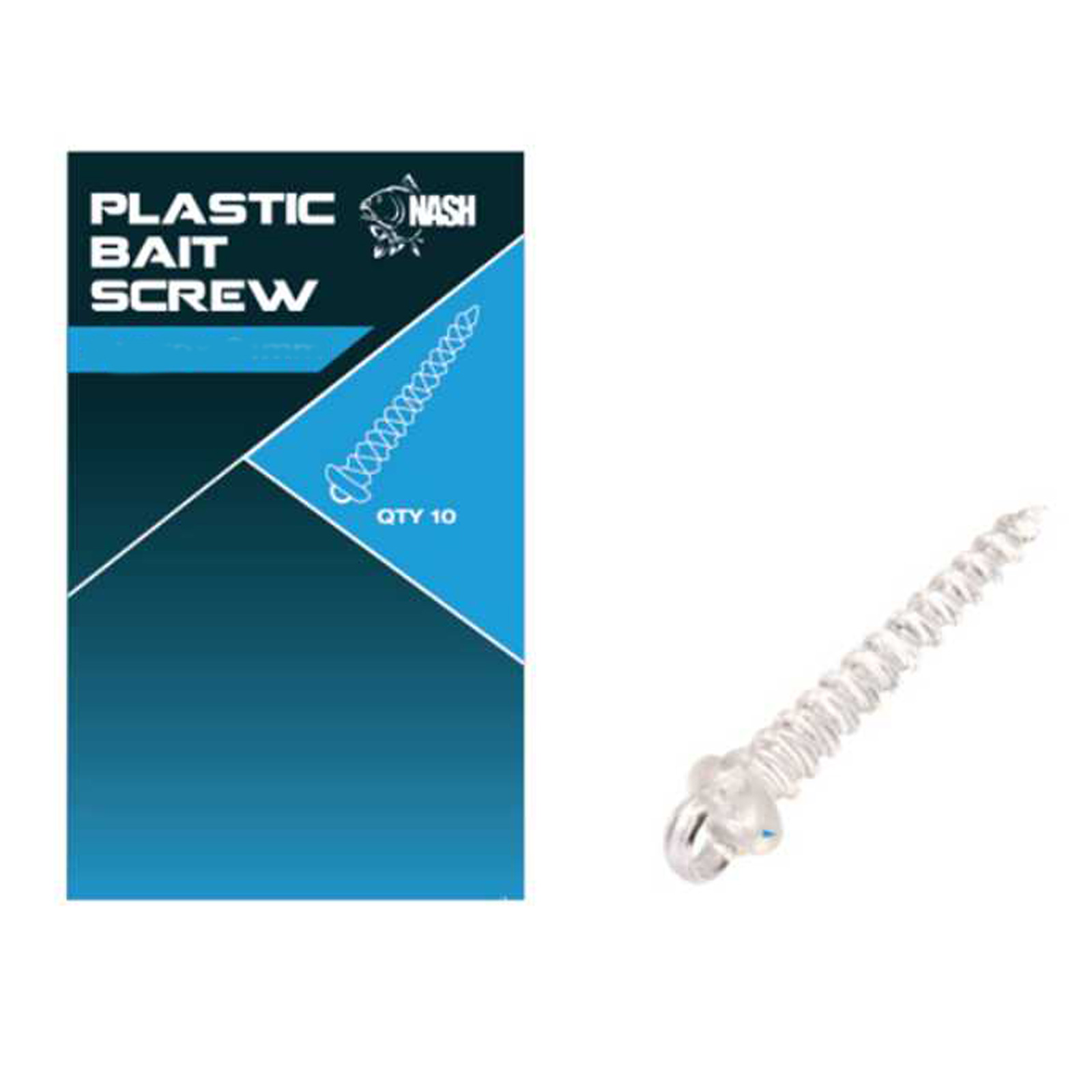 Nash Plastic Bait Screws 8mm Karpfenangeln Zubehör