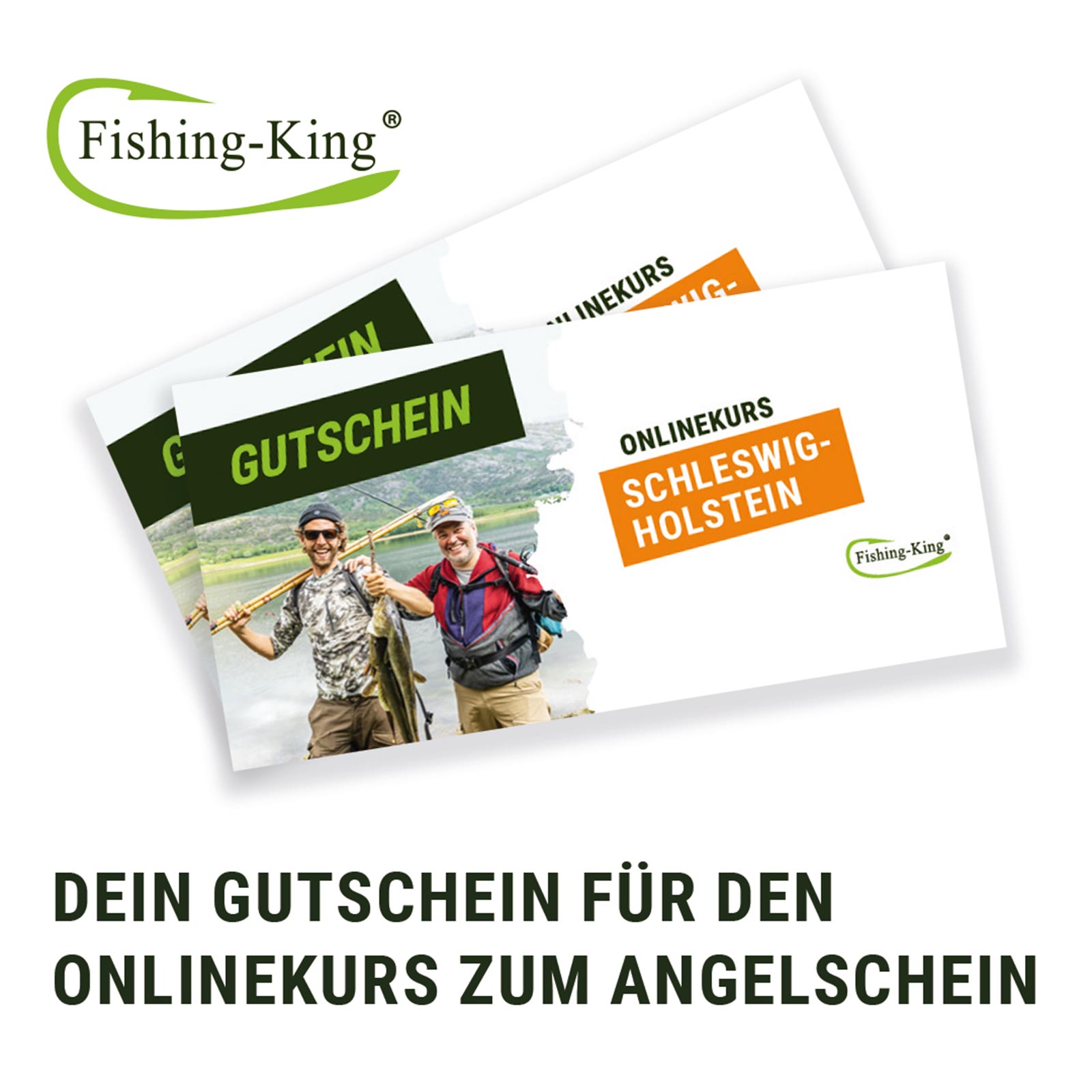 Fishing King Gutschein Onlinekurs zum Angelschein Schleswig-Holstein