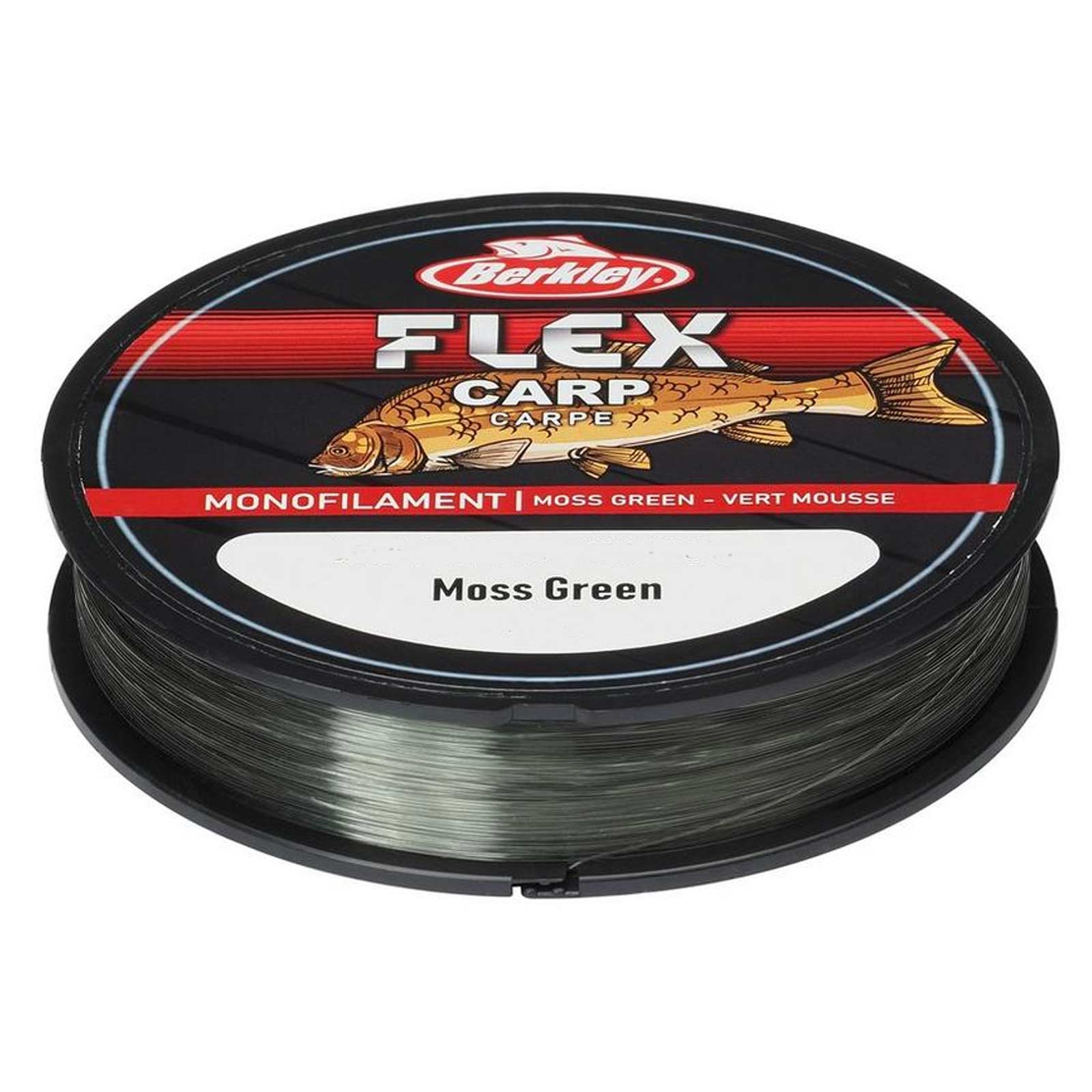 Berkley Flex Carp 300m 0,35mm MossGreen Monofile Angelschnur