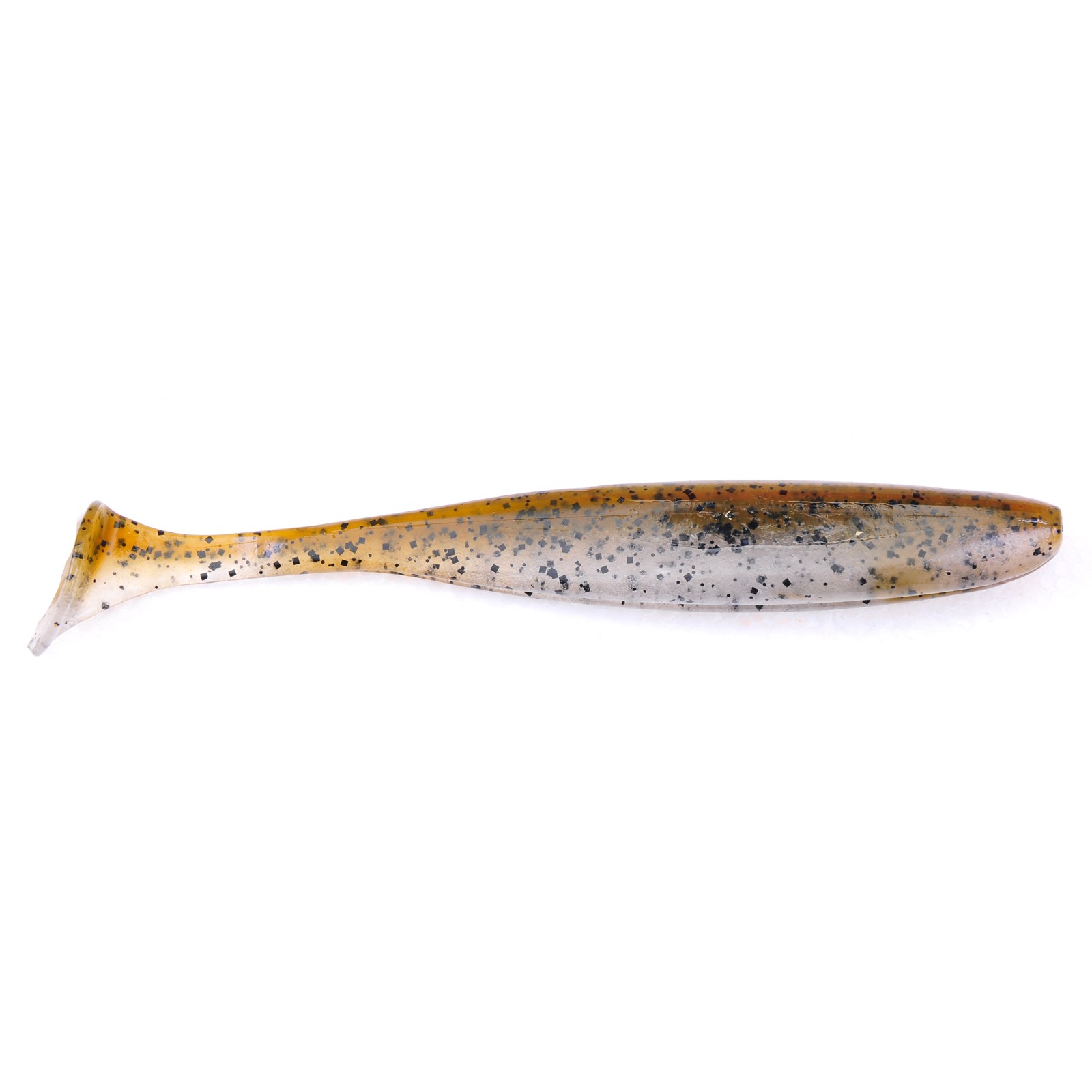 Keitech Easy Shiner Green Pumpkin Pepper Shad Gummifisch