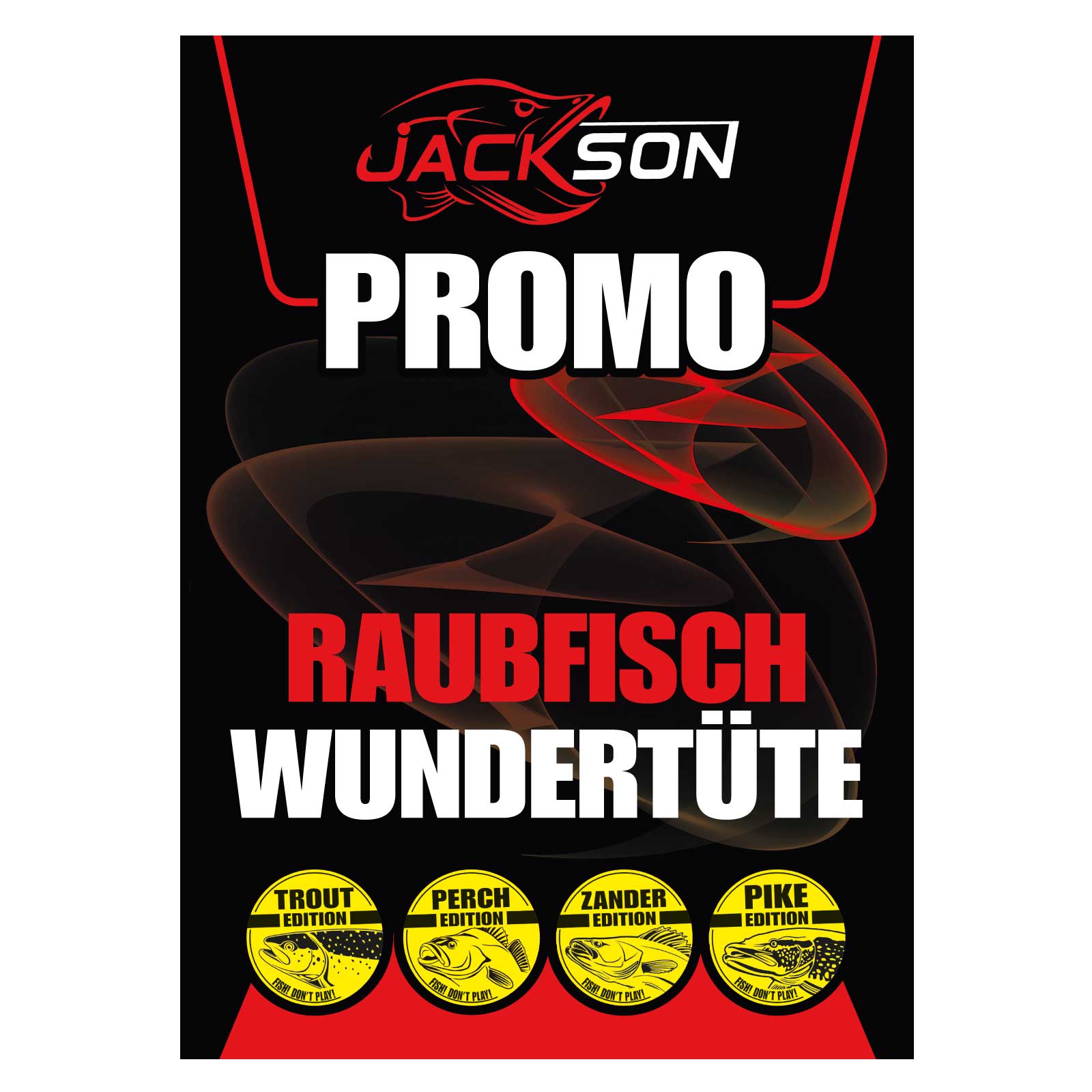 Jackson PROMO Wundertüte - Raubfischangeln Angelset Kunstködern & Angelzubehör