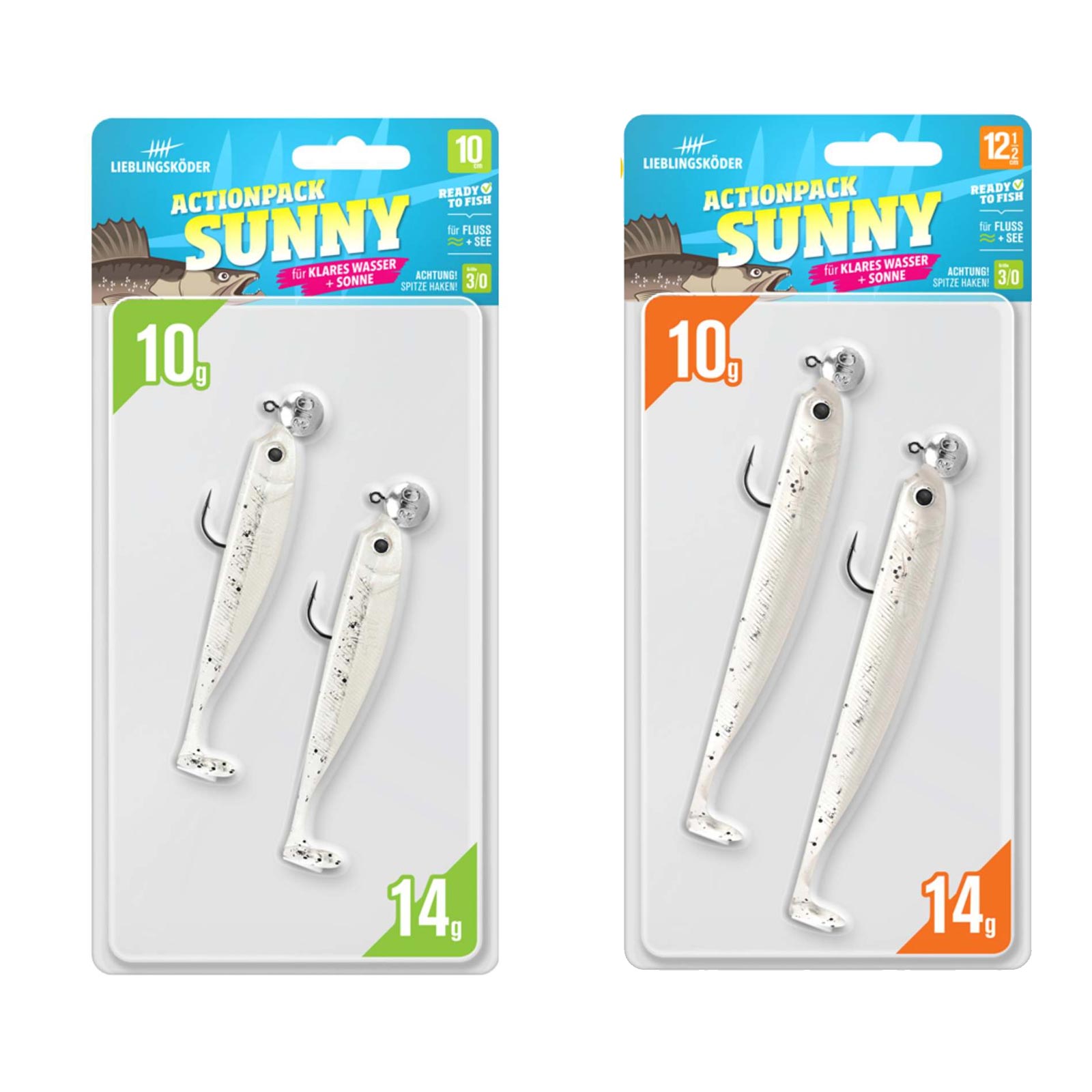 Lieblingsköder Aktionpack montiert Sunny