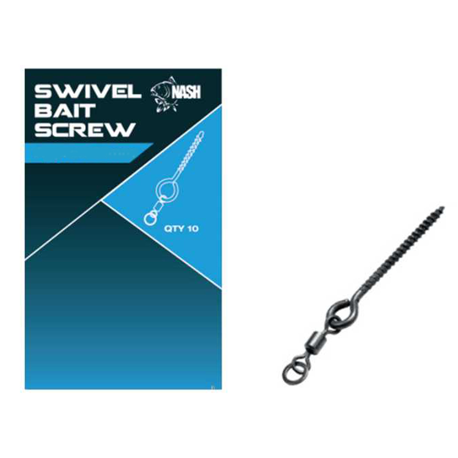 Nash Swivel Bait Screw Karpfenangeln Zubehör