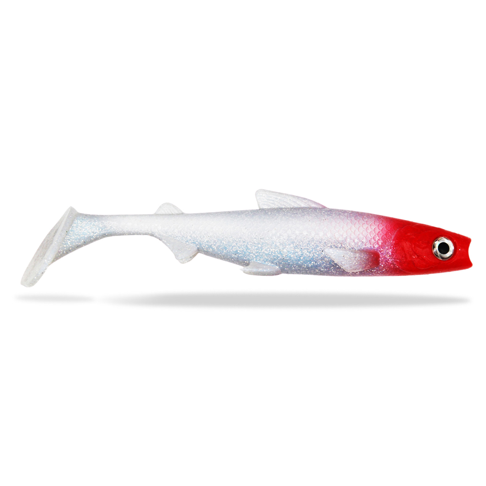 FishingGhost Renky Shad Big Shad Cherry Head Gummifisch