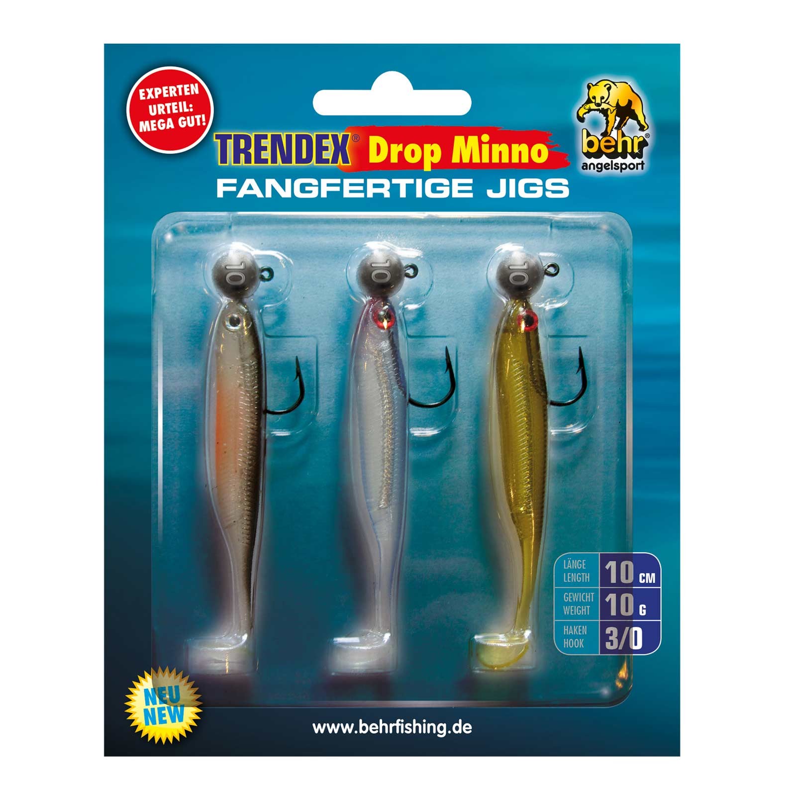 Behr Trendex Drop Minno Set 8cm 3Stk 