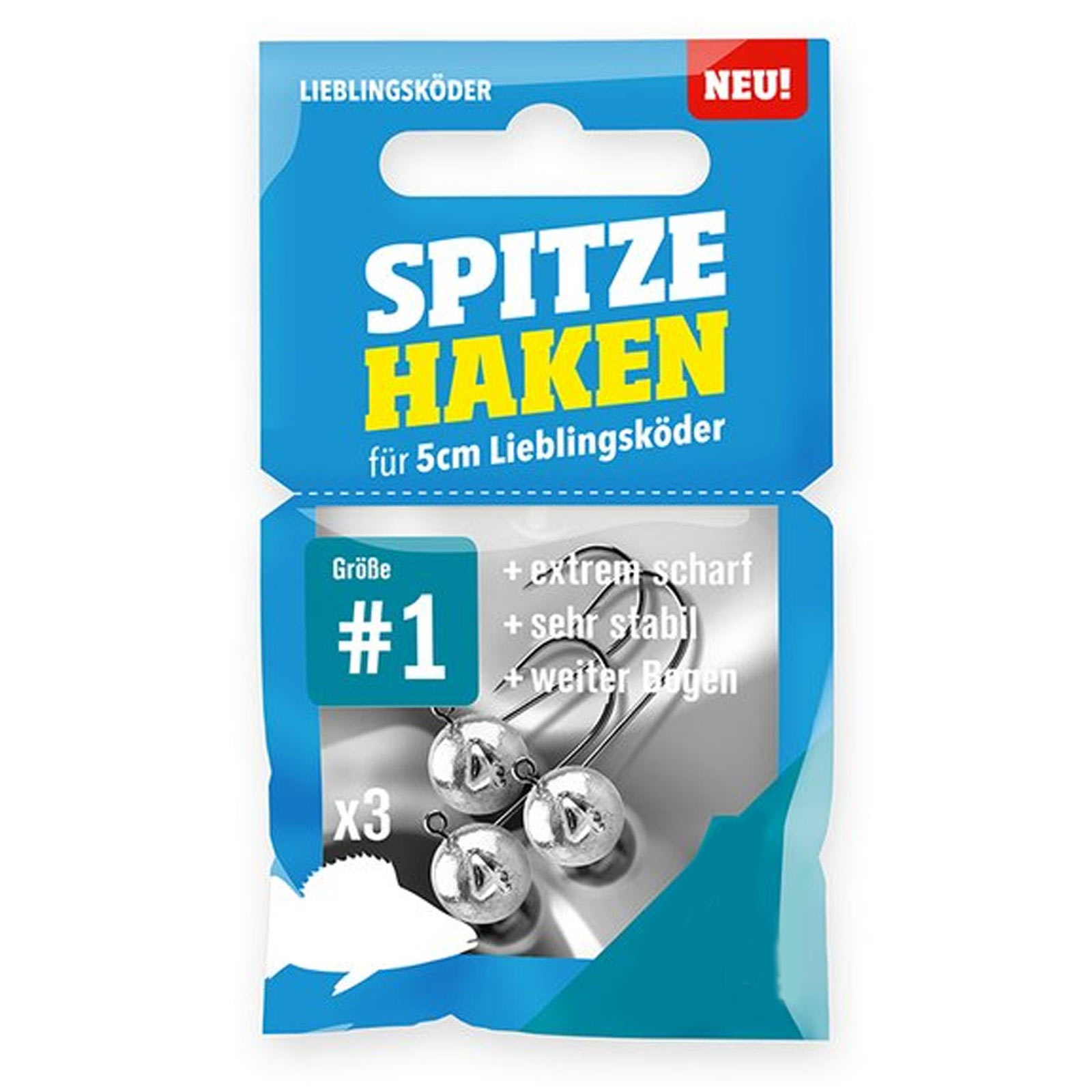 Lieblingsköder Spitze Haken #1 Jigheads