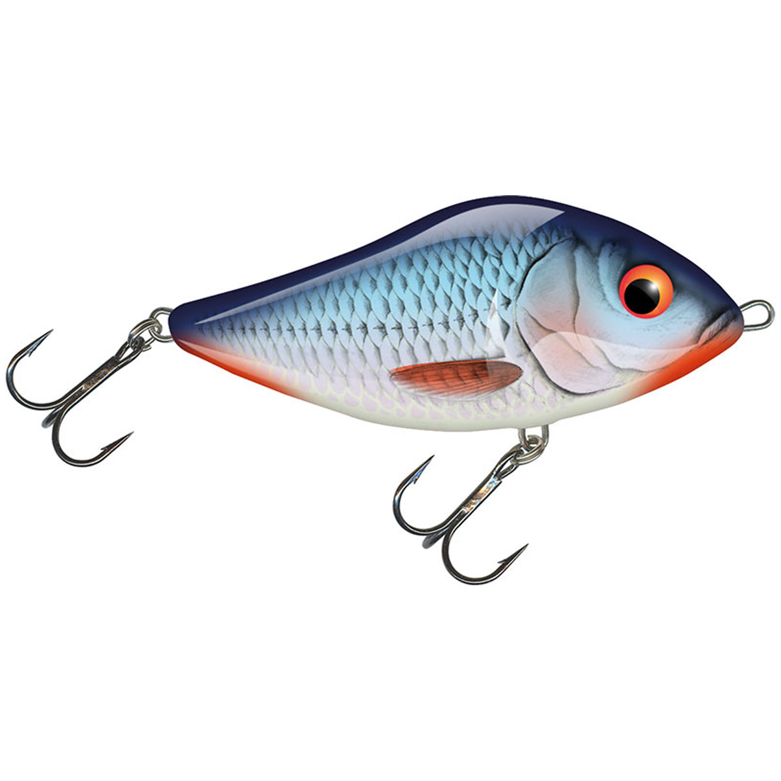 Salmo Slider Sinking Bleeding Blue Shad Jerkbait Wobbler