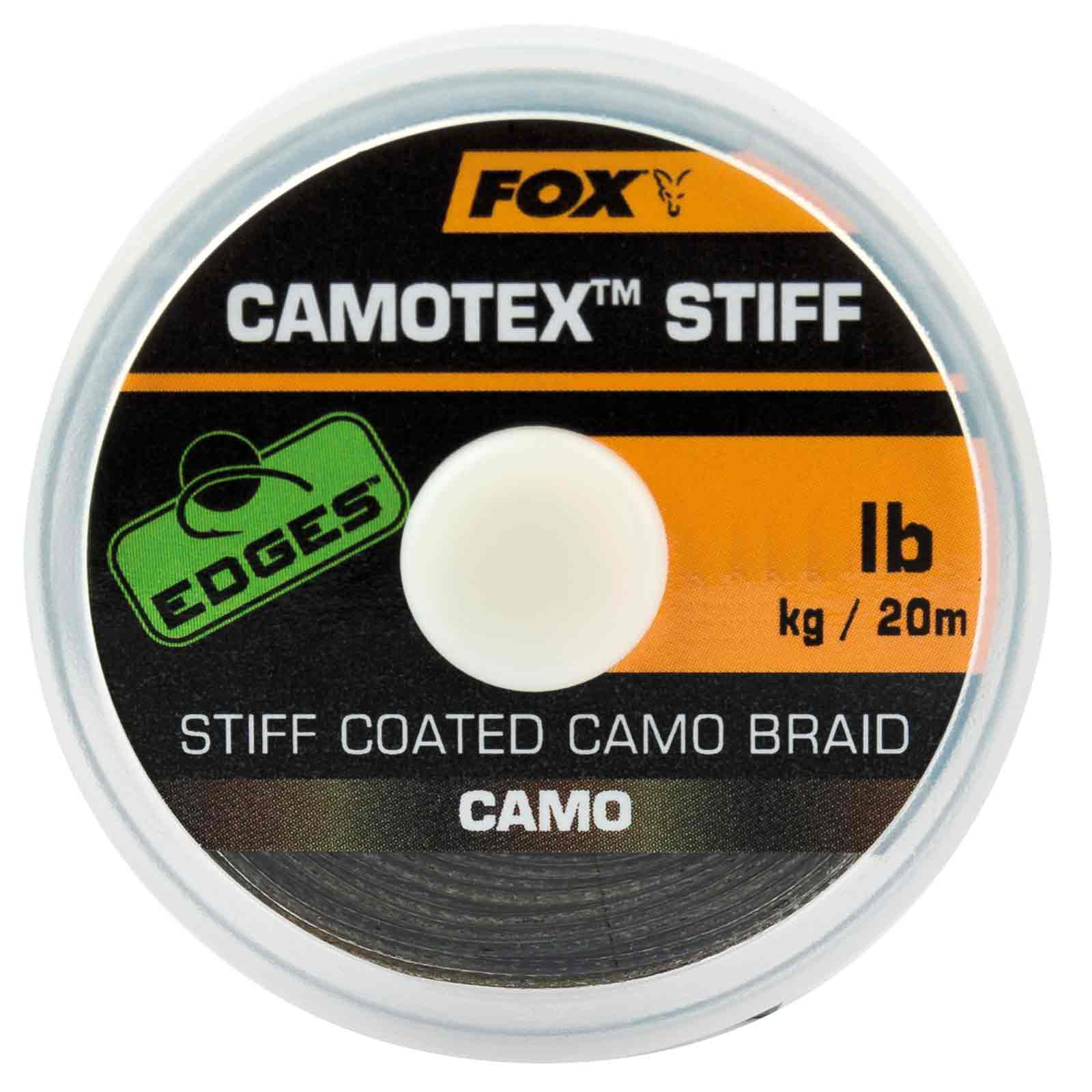 Fox Camotex Soft Coated Camo Braid 20m Vorfachmaterial 