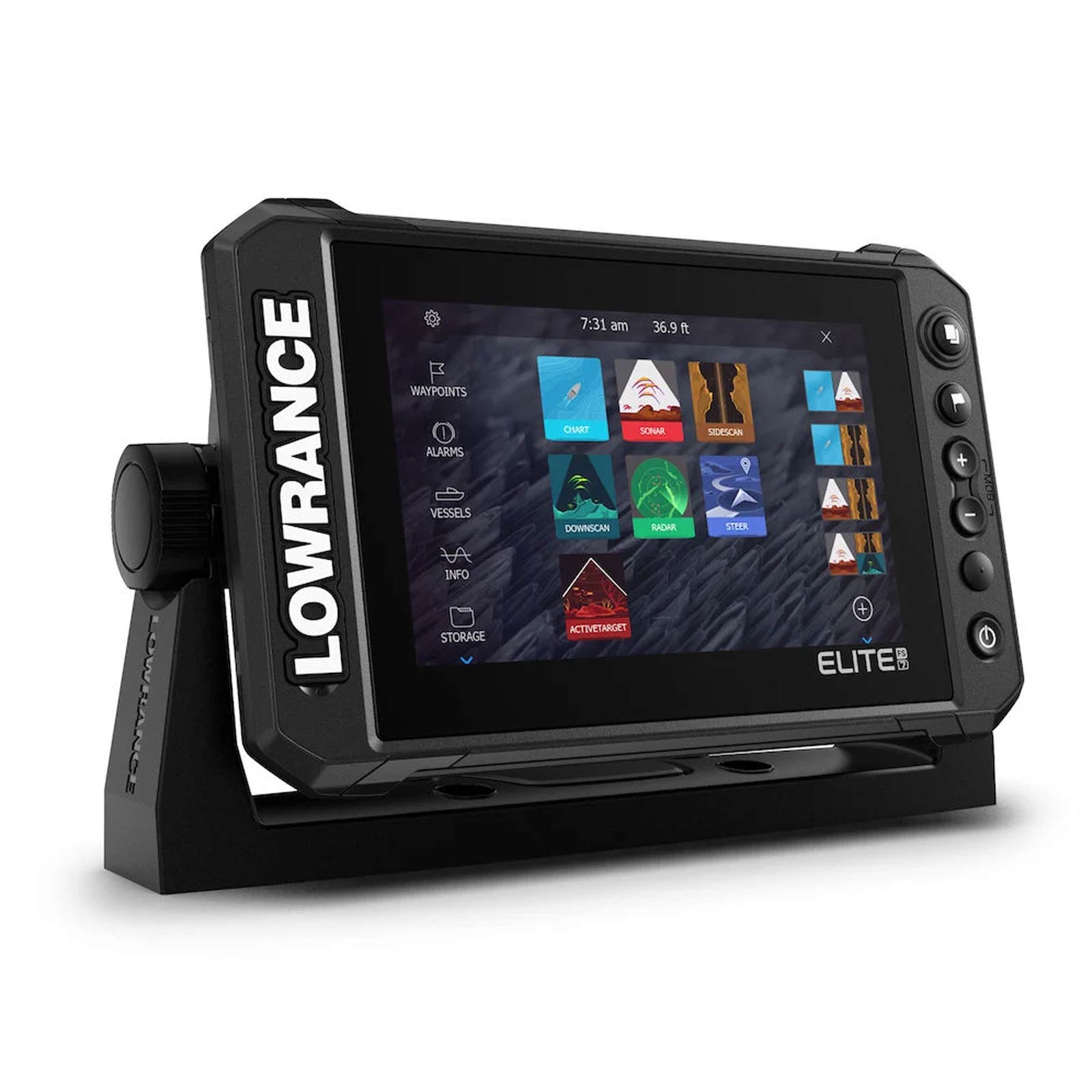 Lowrance Elite FS 7 Active Imaging™ 3-in-1 Festmontage Echolot mit Geber Detail 2