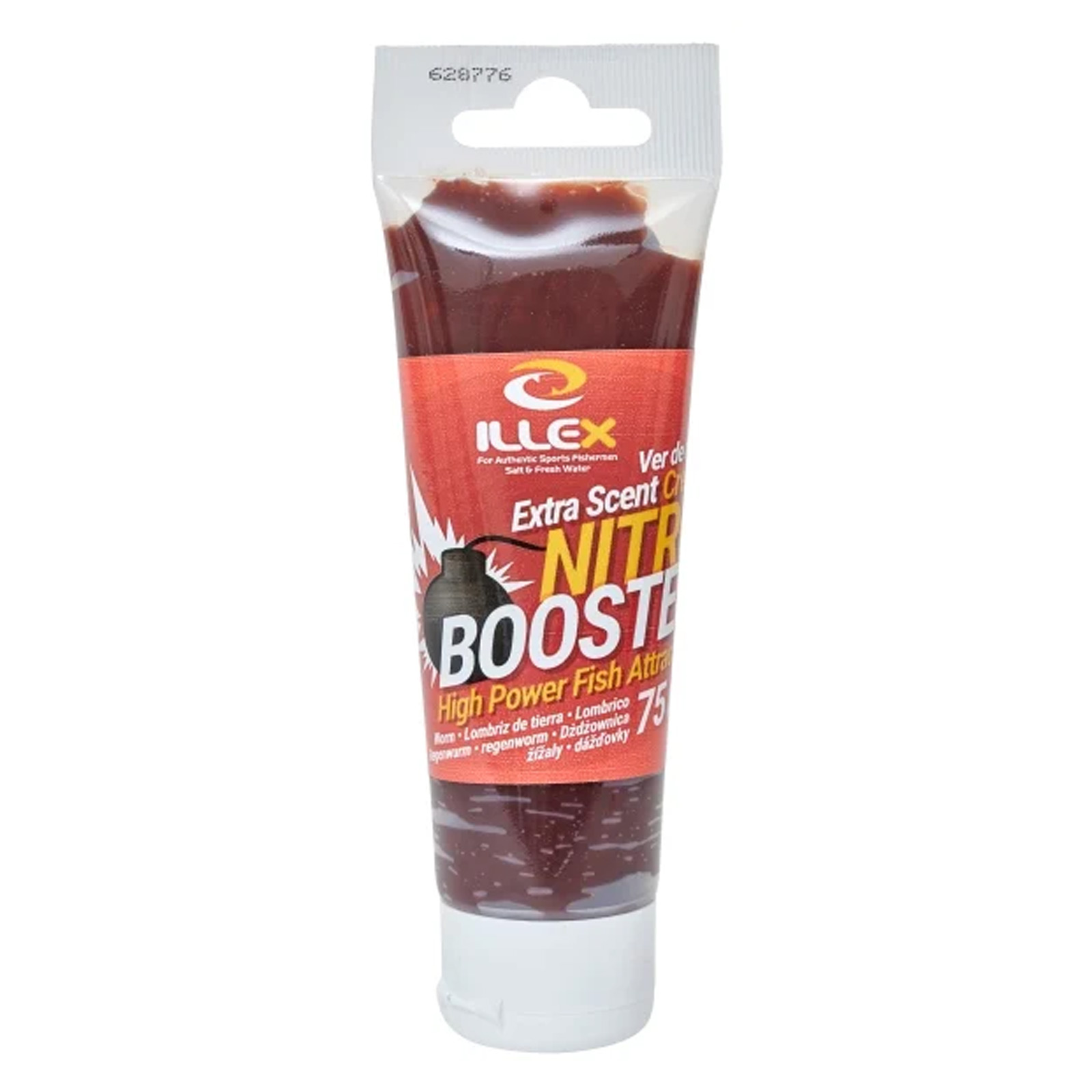 ILLEX Nitro Booster Worm Creme Braun 75ml Kunstköder-Lockstoff