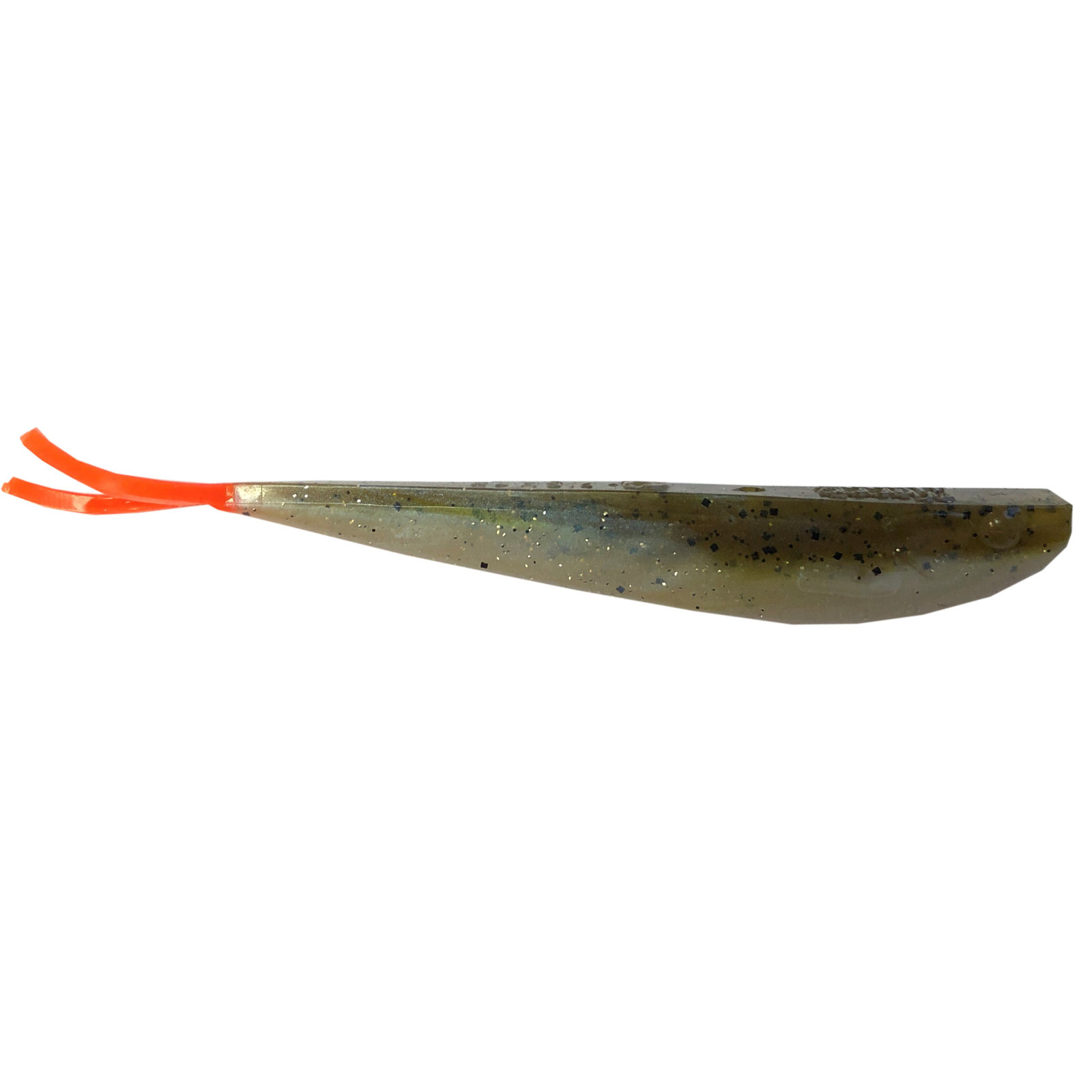 Manns Q-Fish 13cm Spicy Olive Gummifisch Shad