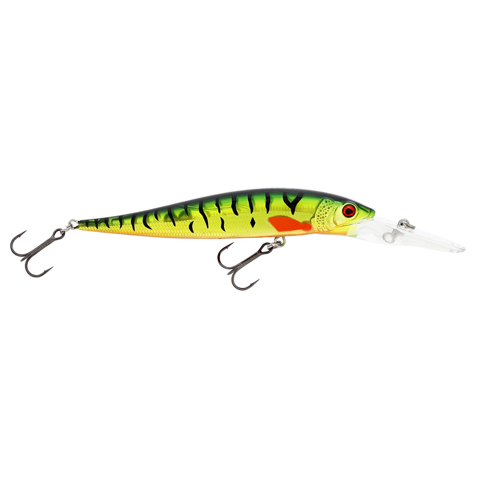 Westin Jerkbite MR 9cm 9g Suspending Firetiger Flash Wobbler