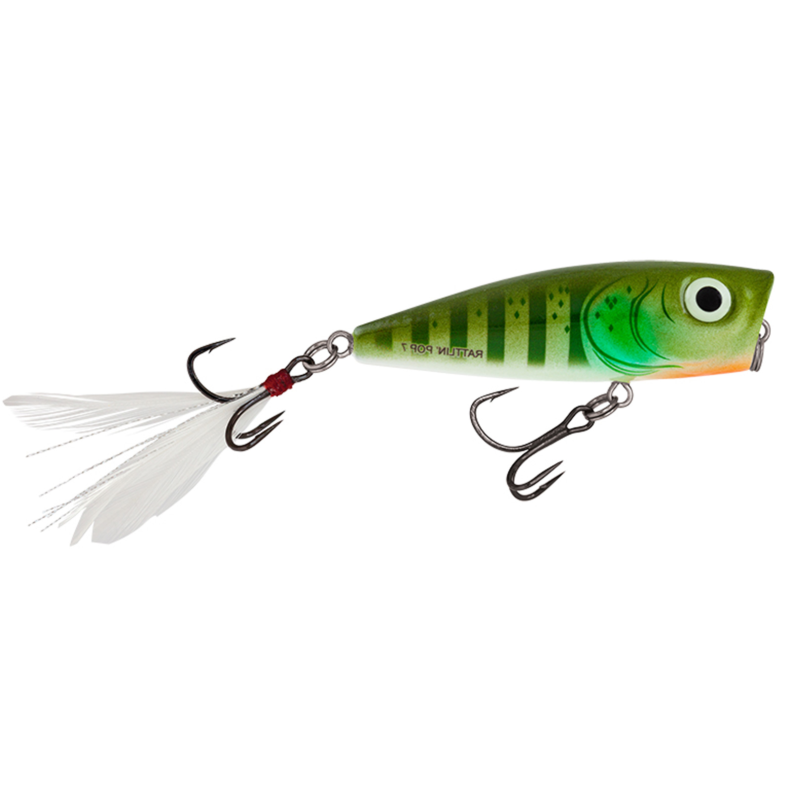 Salmo Rattlin pop 7cm Green Gill Popper