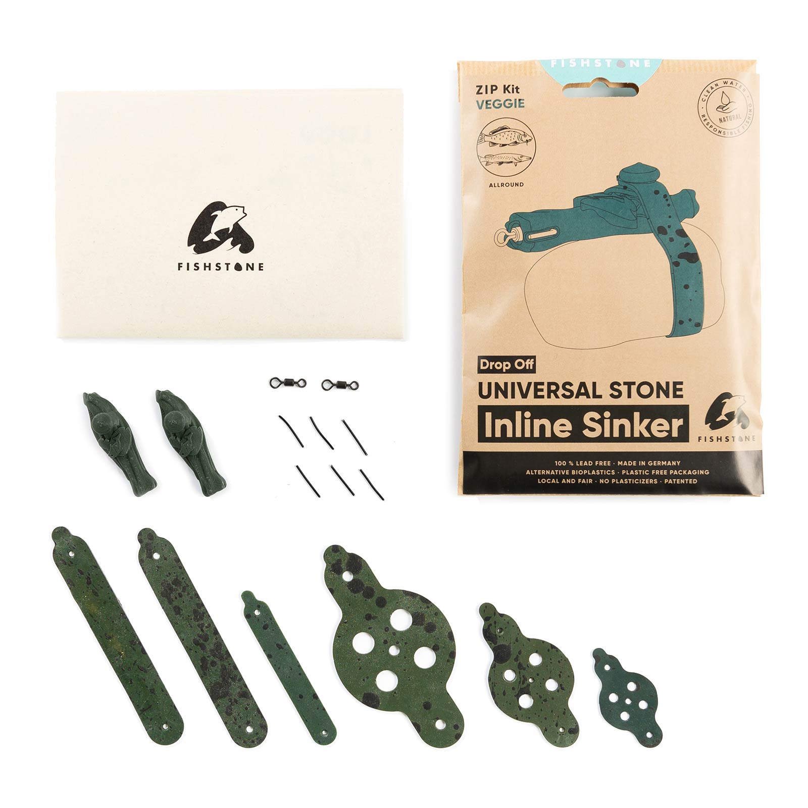 Fishstone ZIP Kit veggie Steinmontage inline