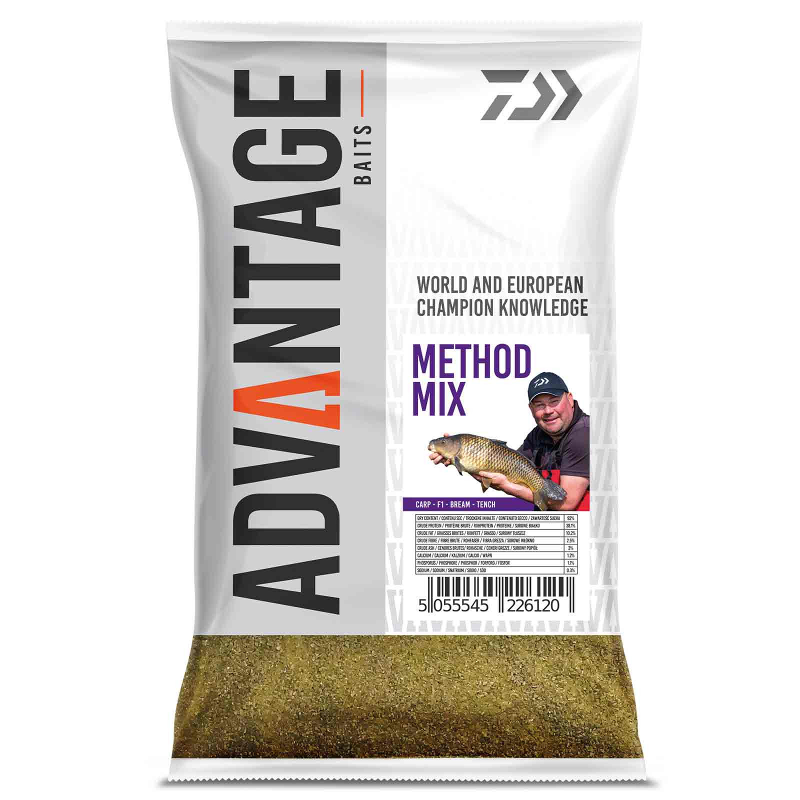 Daiwa Advantage Baits Method Mix Grundfutter 1kg