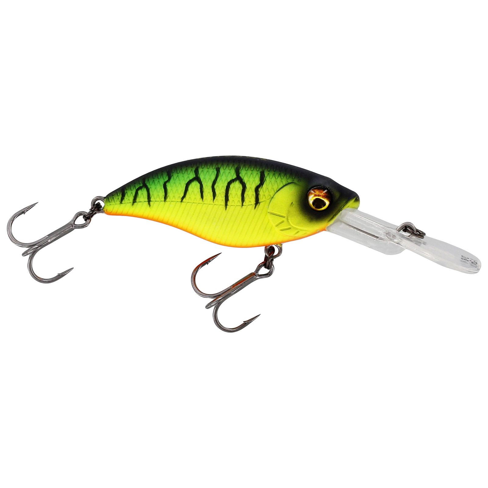 Westin Buzzbite Crankbait Firetiger Low Floating Wobbler