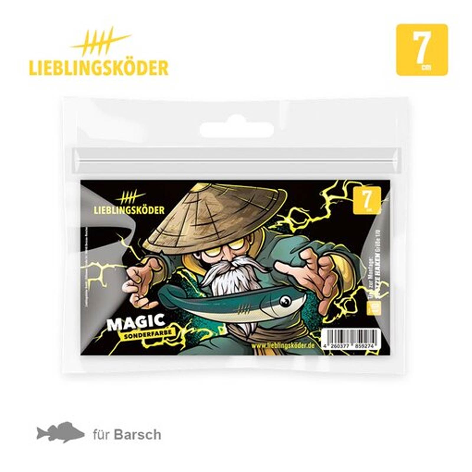 Lieblingsköder 7,0cm Magic Gummifisch pack