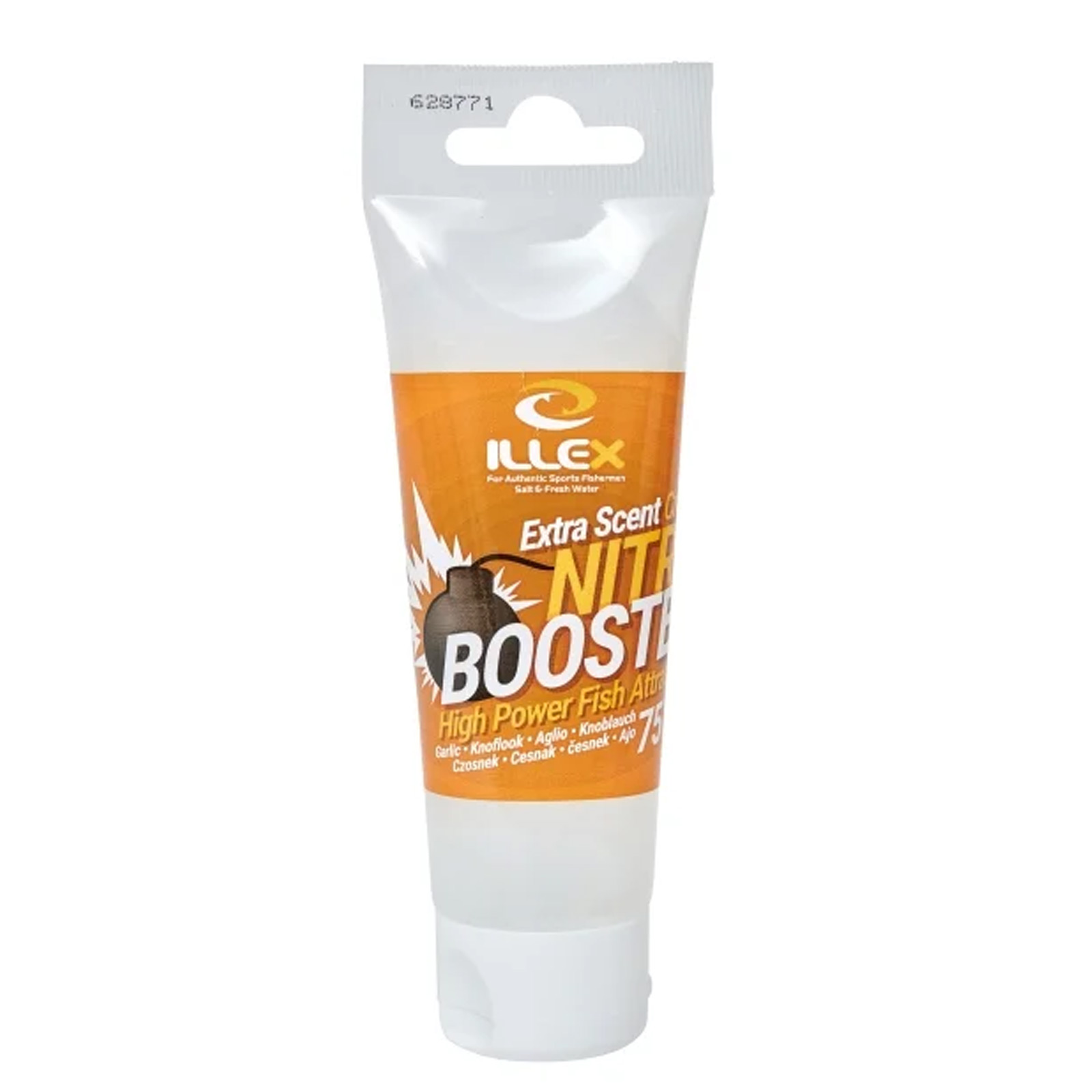 ILLEX Nitro Booster Garlic Creme Weiss 75ml Kunstköder-Lockstoff