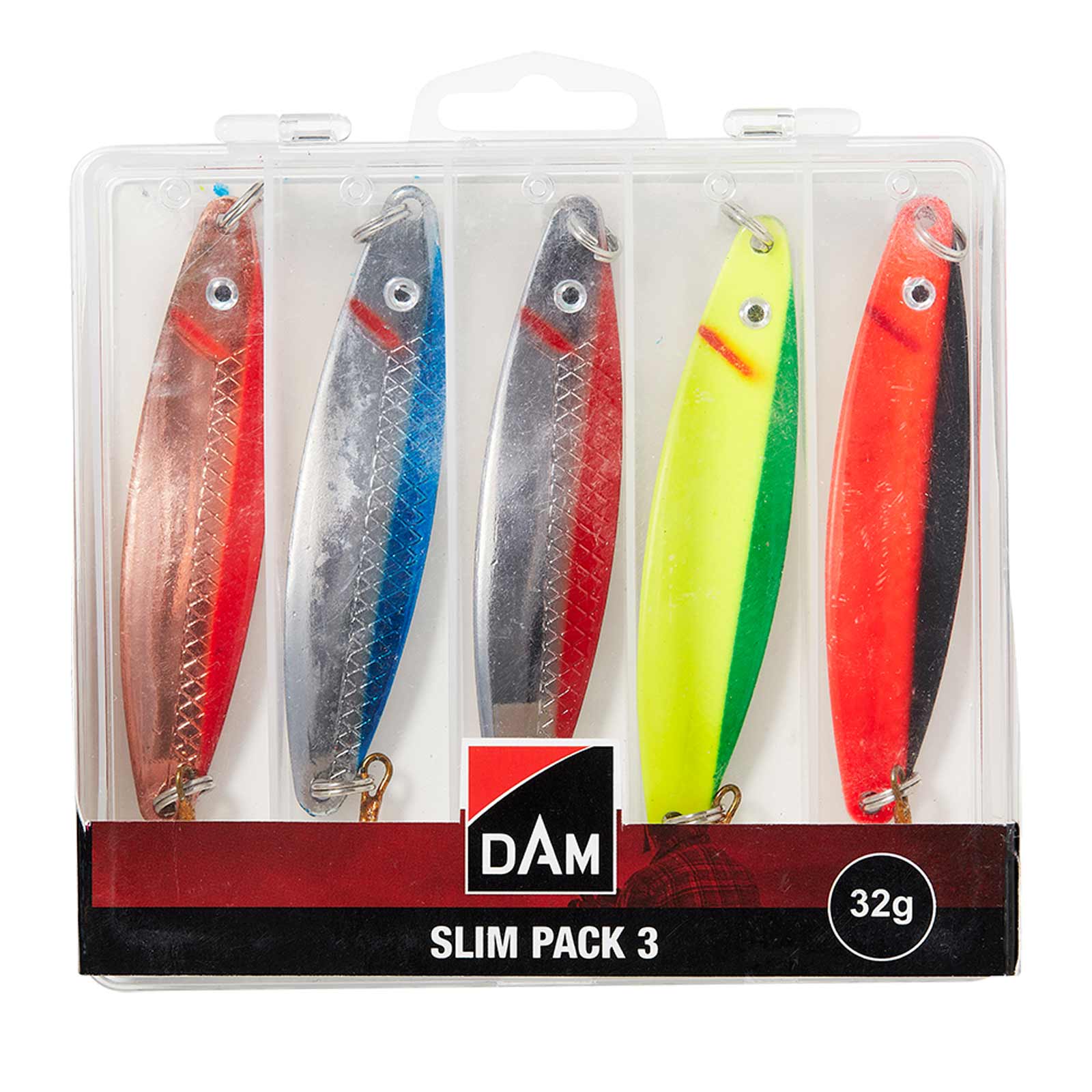 DAM Slim Lachsblinker 32g Angelset