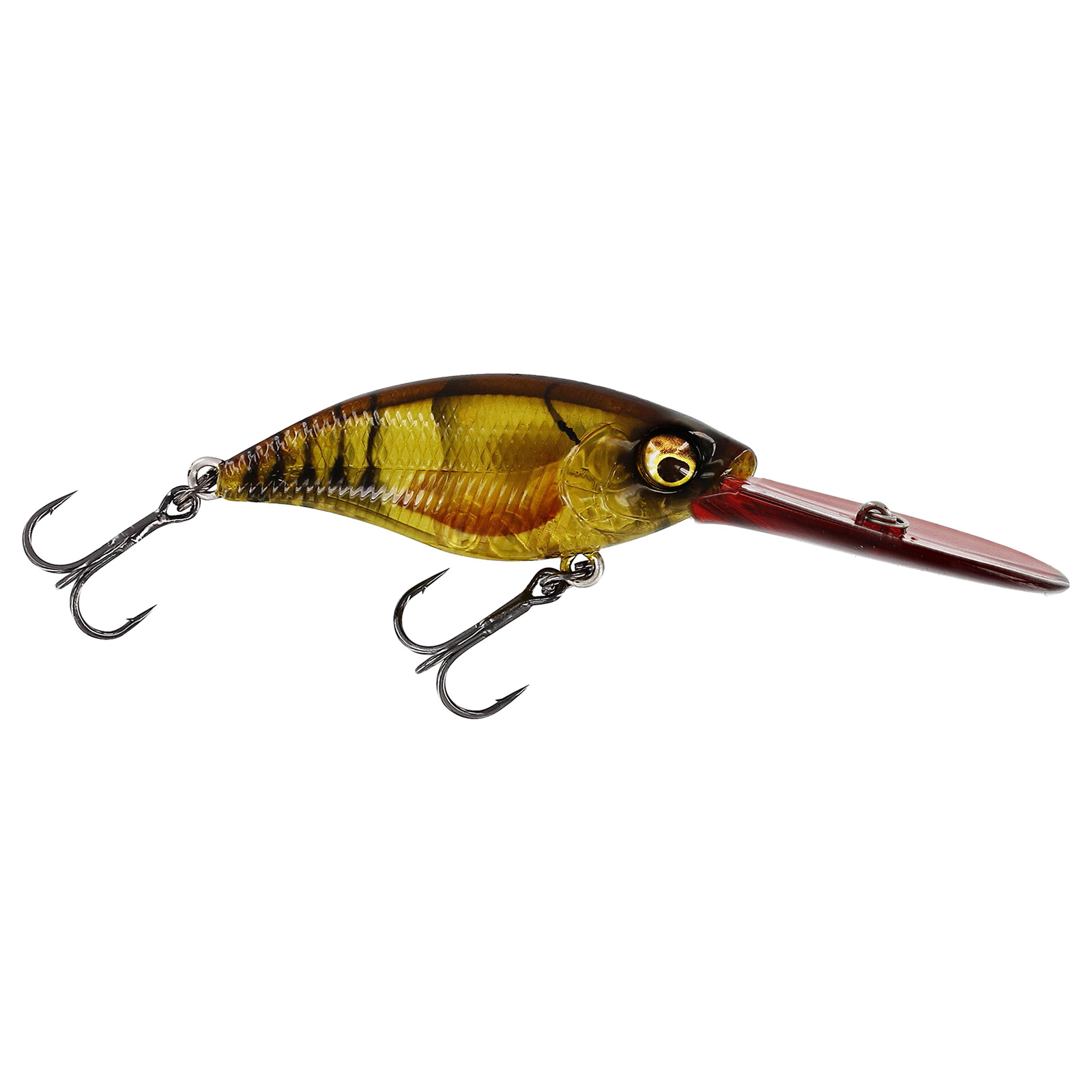 Westin BuzzBite DR Crankbait Floating Clear Brown Craw Wobbler