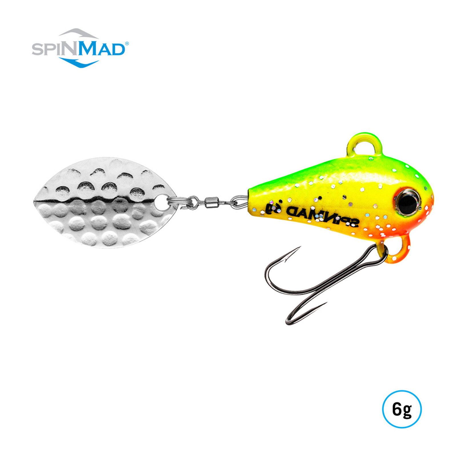 SpinMad Originals Greenlemon 6g Jig Spinner