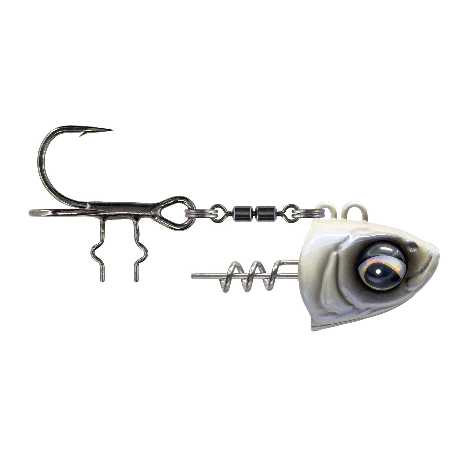 Savage Gear Monster Vertical Pearl White Vertikal-Jigkopf