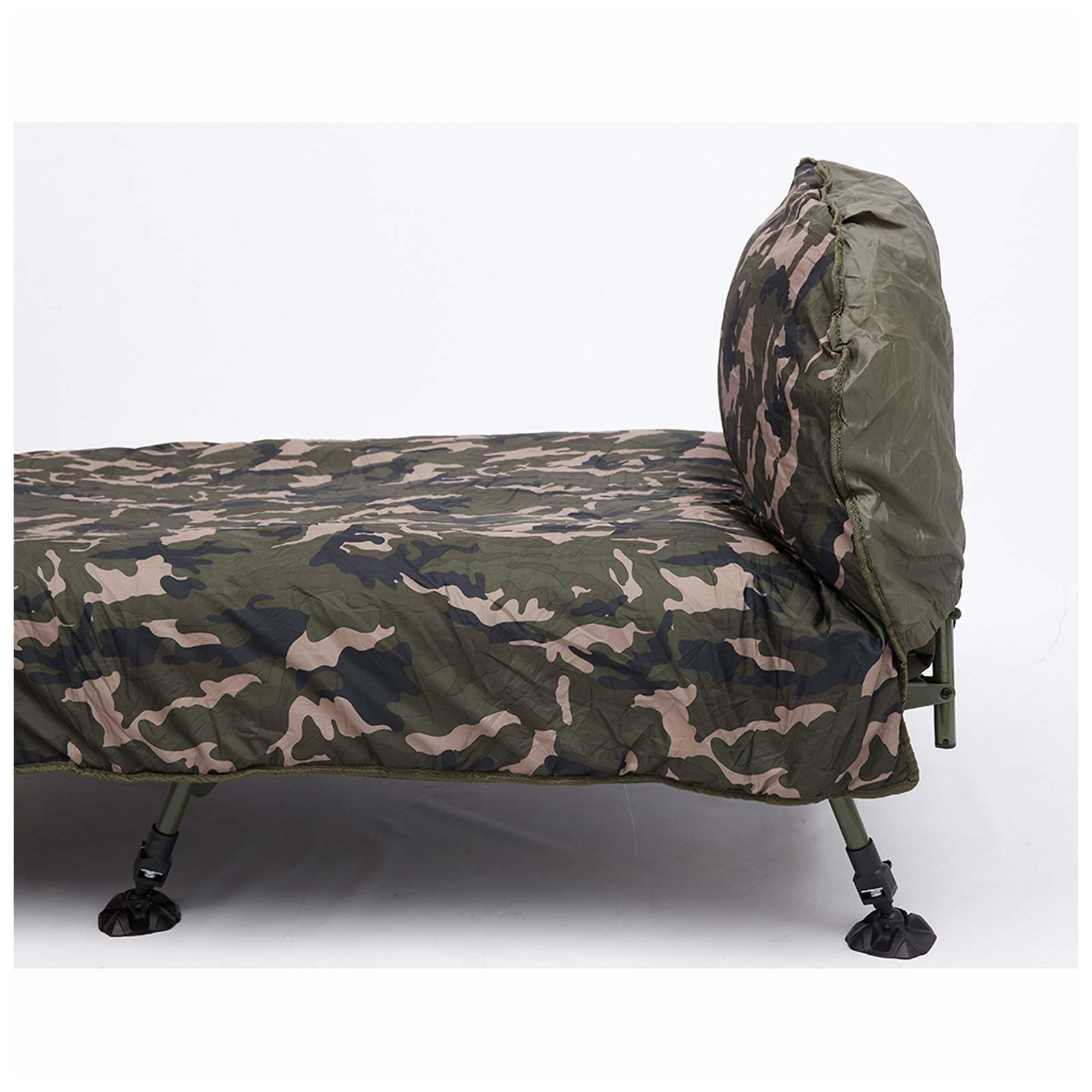 Prologic Element Comfort S/Bag & Thermal Camo Cover 5 Season Schlafsack incl. Thermohülle Detail 1