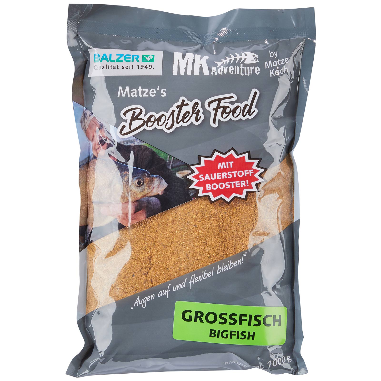 Balzer Matze Koch Booster Food Grundfutter Grossfisch