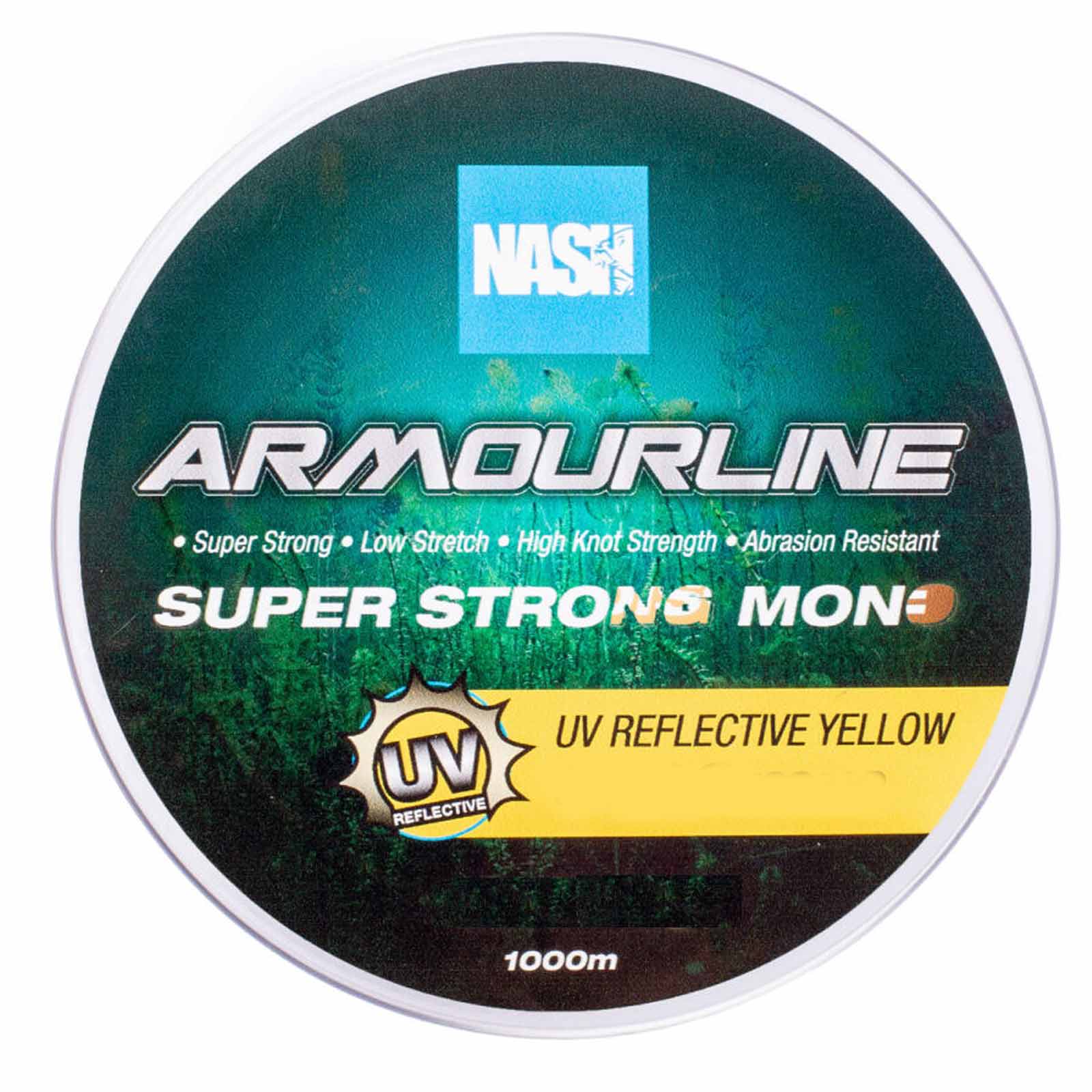 Nash Armourline Mono UV Yellow 1000m Monofile Karpfenschnur