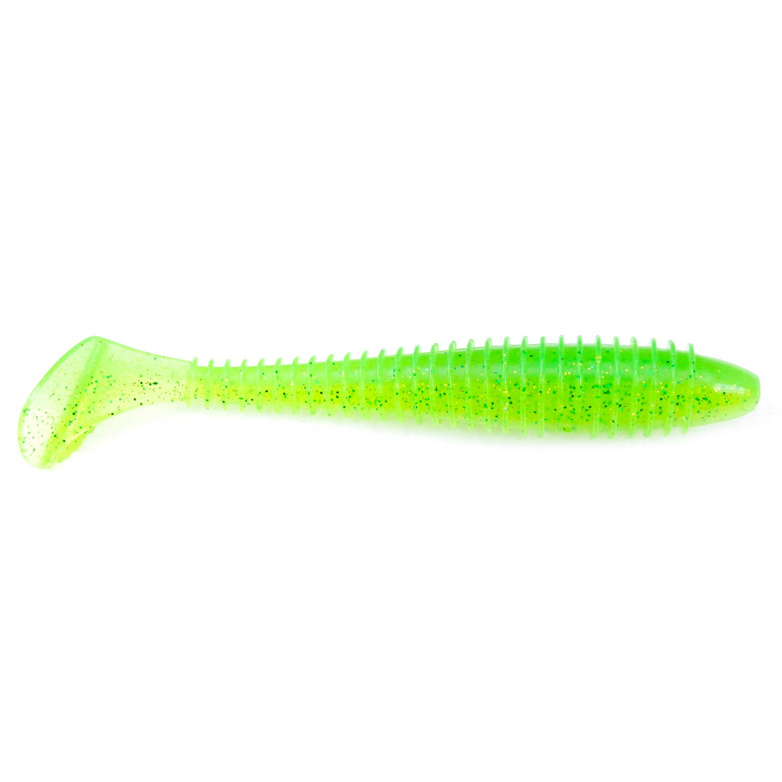 Keitech Fat Swing Impact Lime Chartreuse Gummifisch