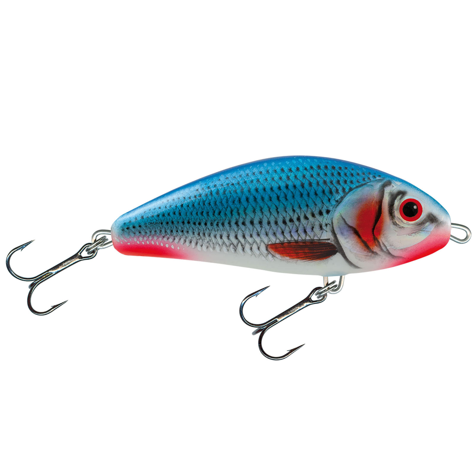 Salmo Fatso Sinking 10cm Bleeding Blue Shad Wobbler