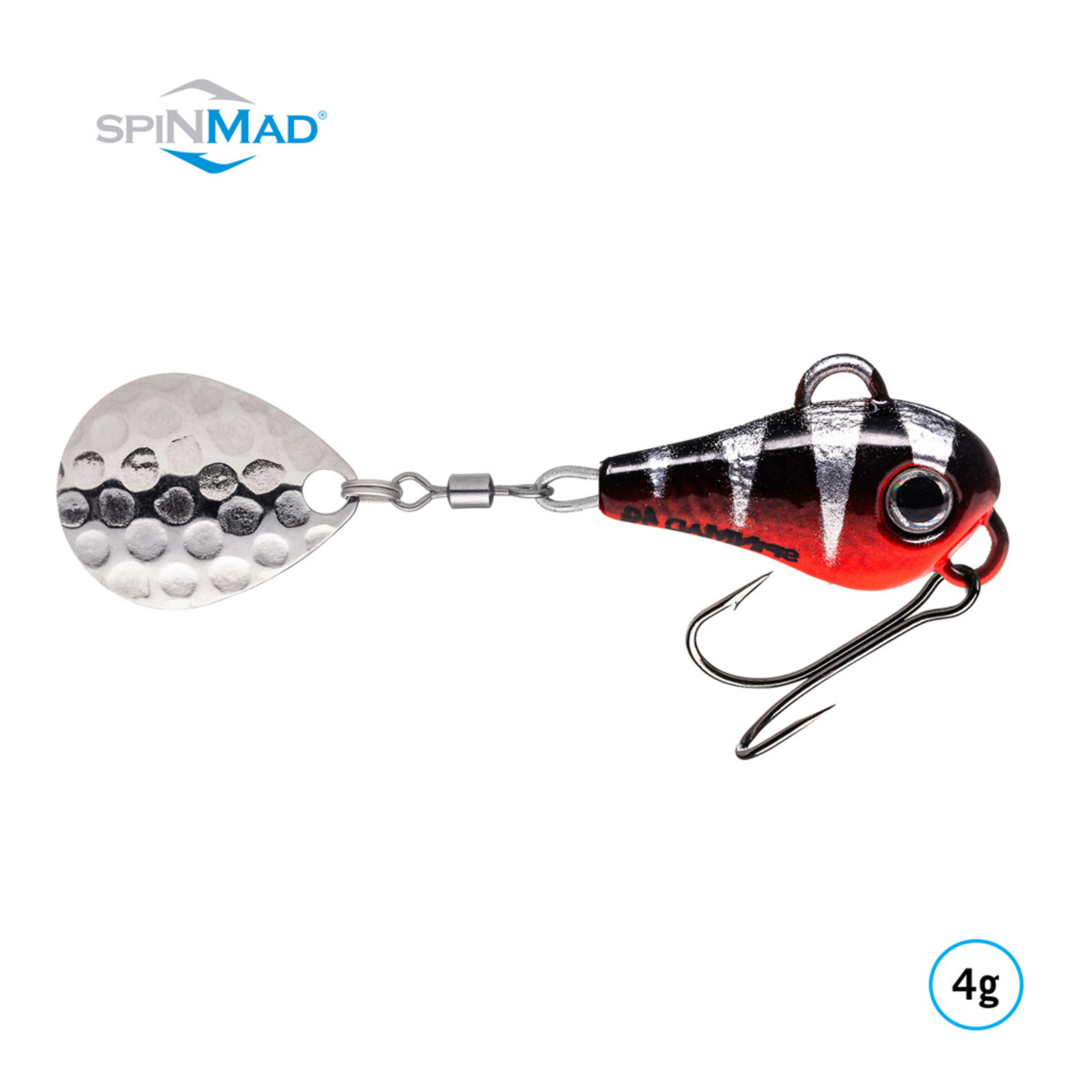 SpinMad Originals Blacktiger 4g Jig Spinner