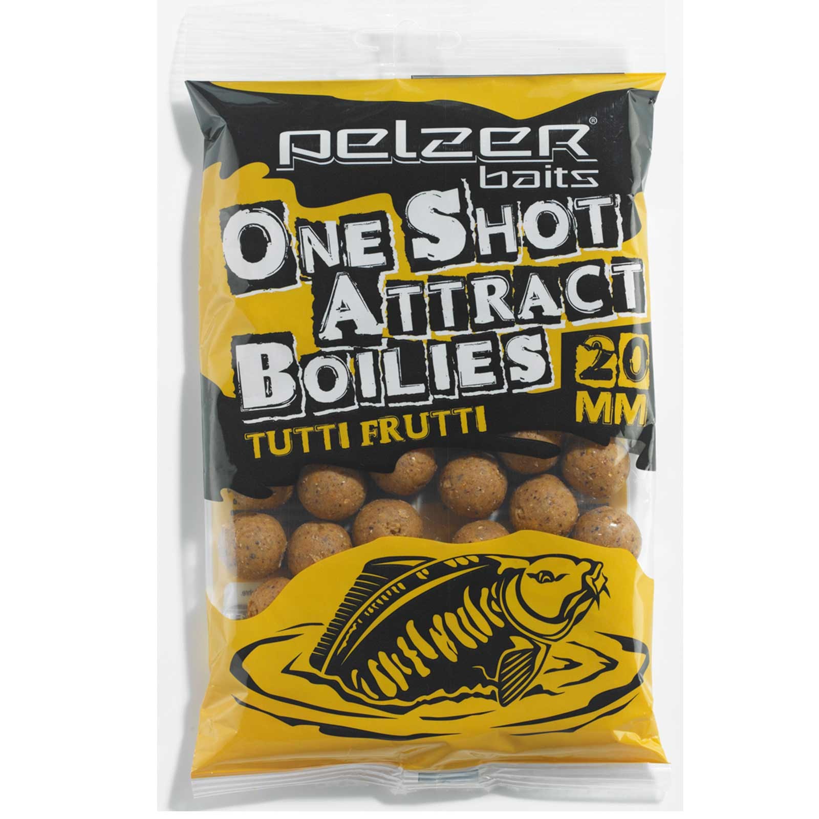 Pelzer One Shot Attract Boilies 250g Tutti Frutti