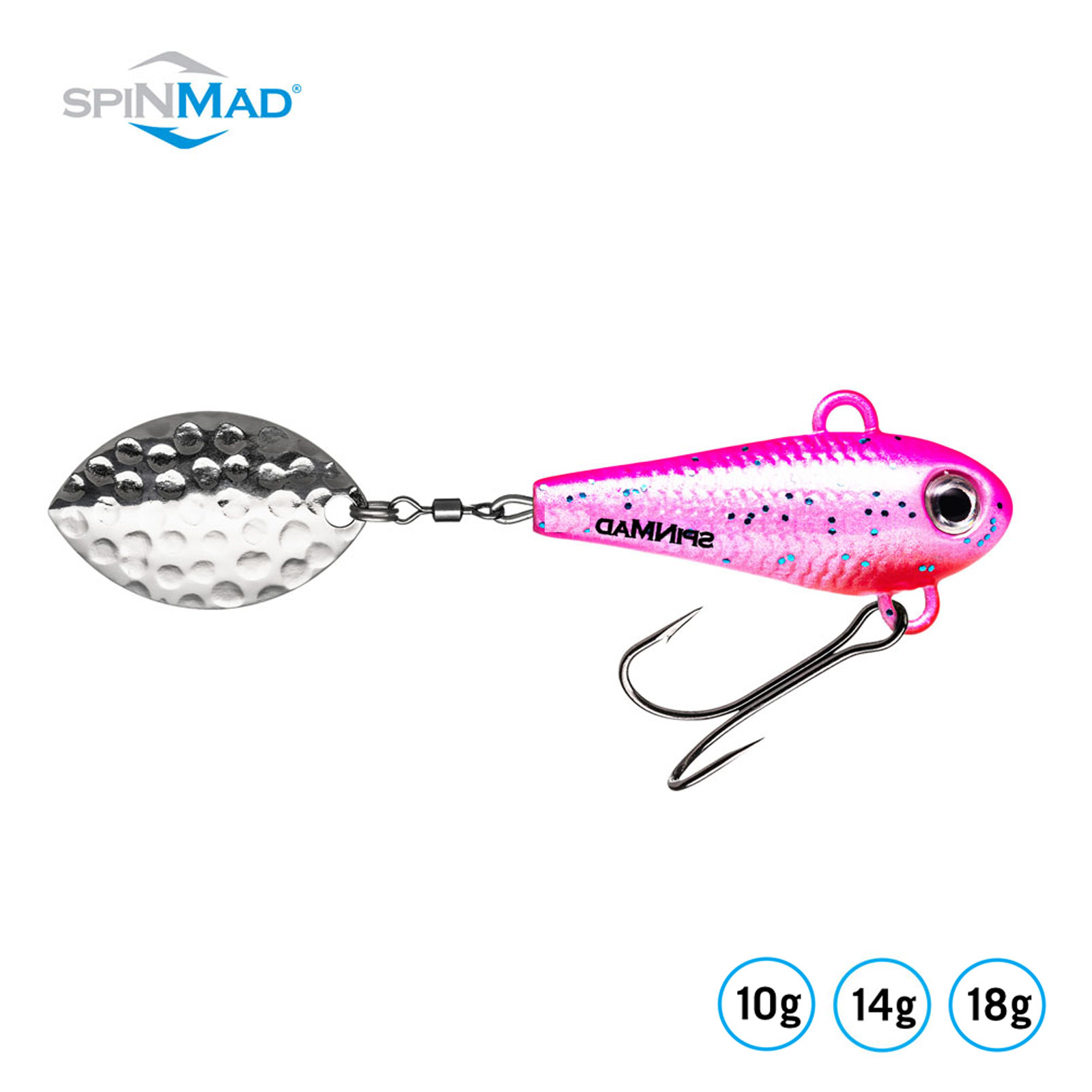 SpinMad Originals Pinky 10+14+18g Jig Spinner