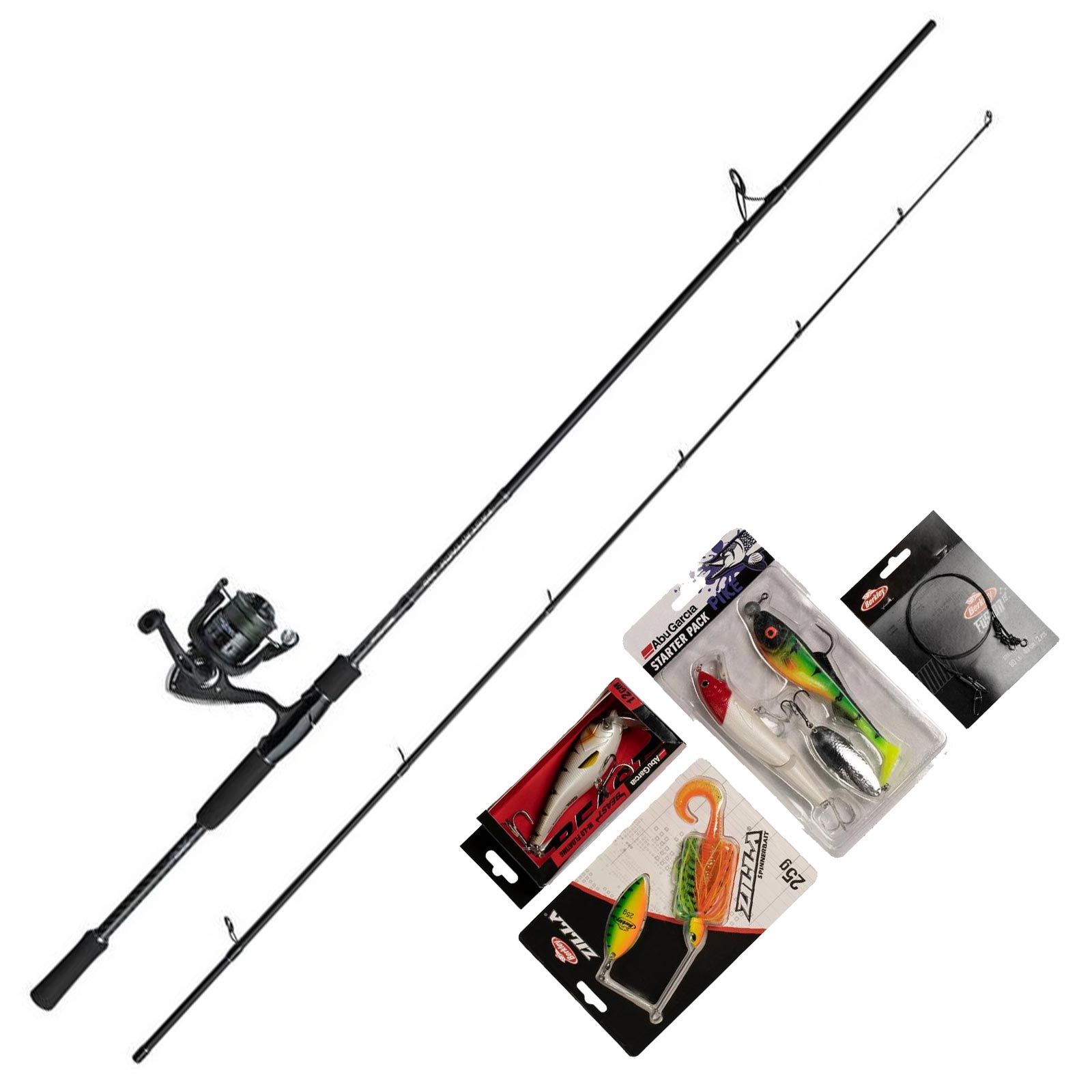 Abu Garcia Fast Attack Pro 230 20-50g Pike Komplett-Angelset