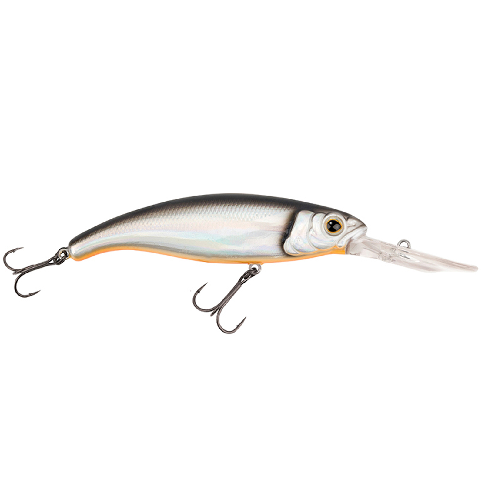 Fox Rage Slick Stick 90mm DR UV Silver Baitfish Wobbler