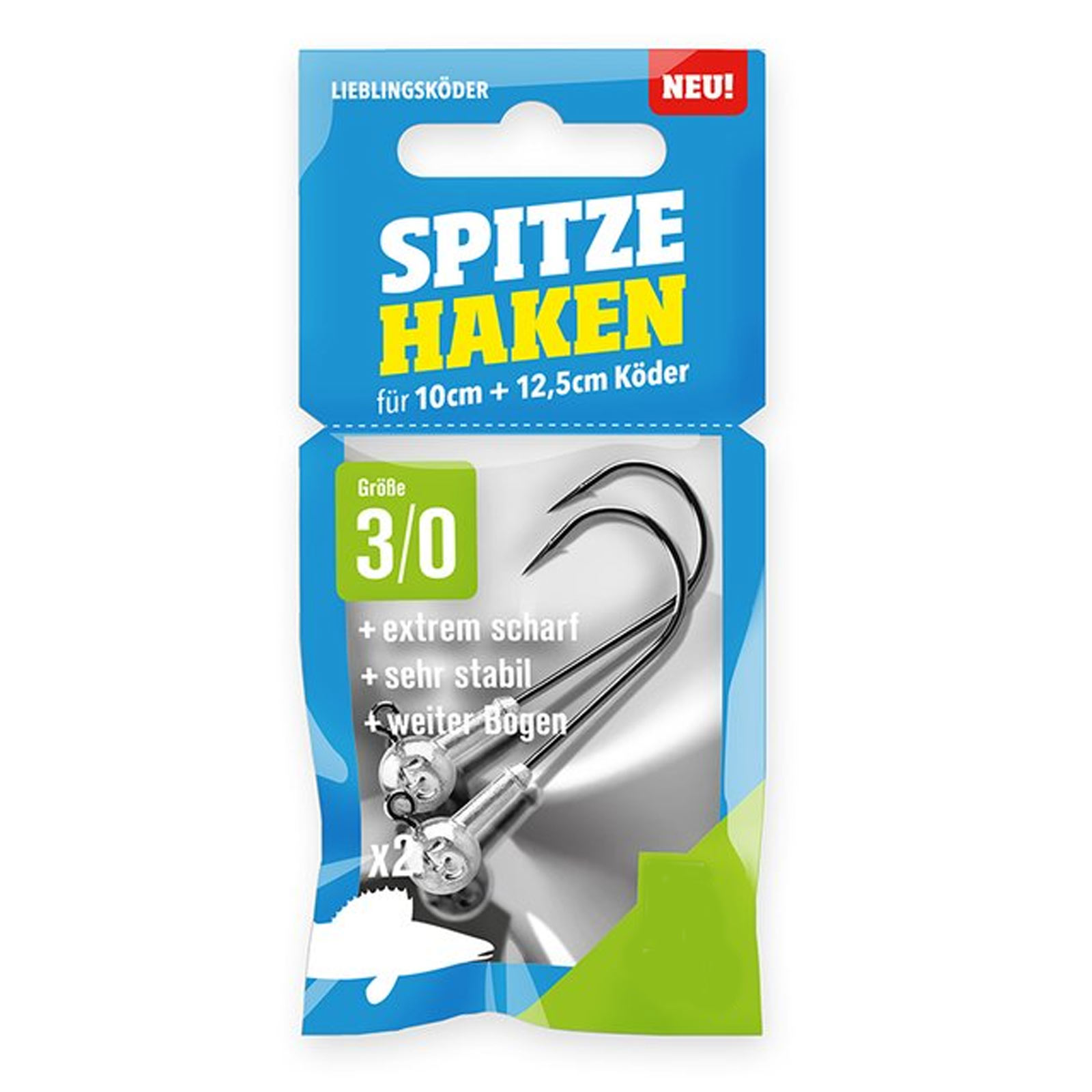 Lieblingsköder Spitze Haken 3/0 Jigheads