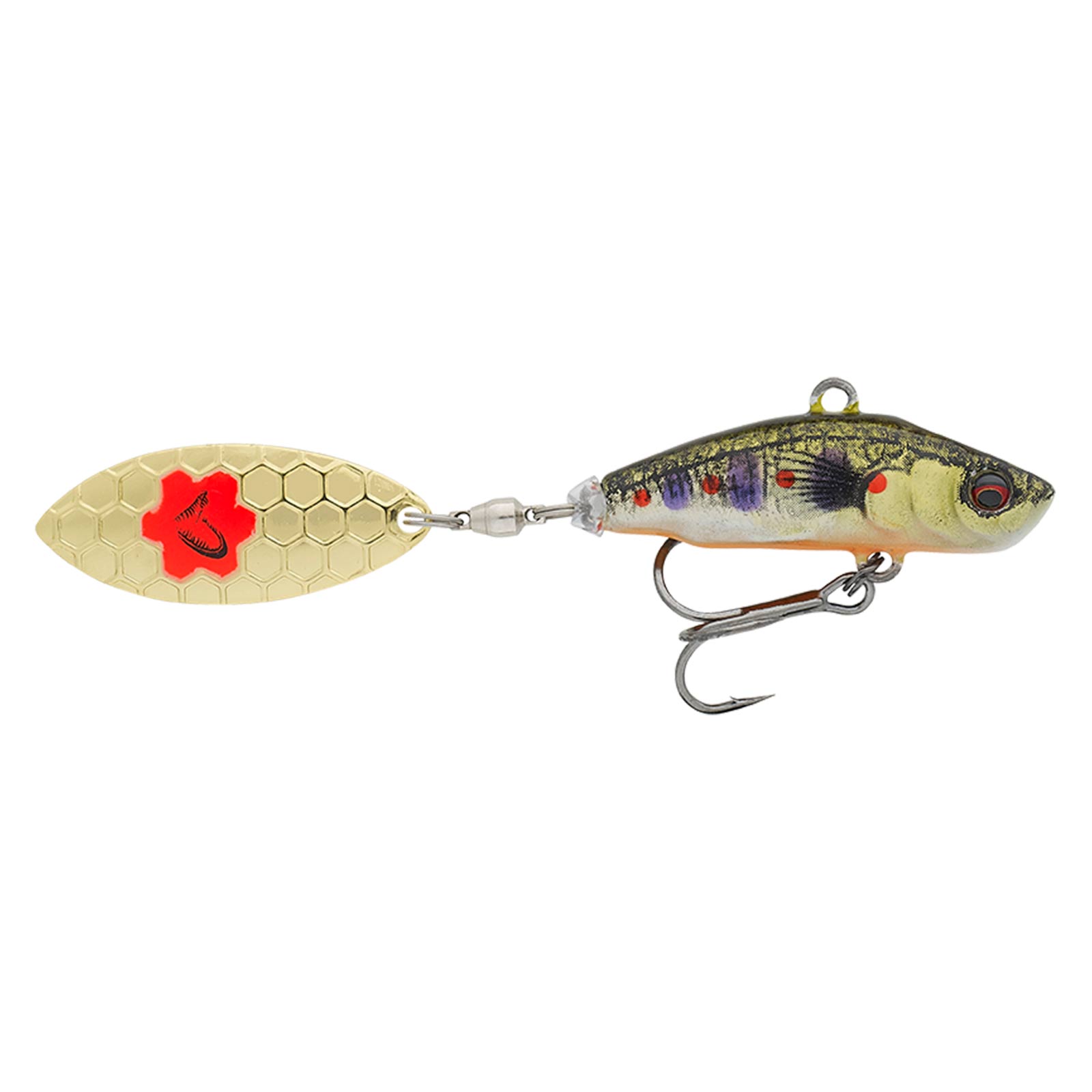 Savage Gear 3D Sticklebait Tailspin Sink. Brown Trout Smolt Jig Spinner