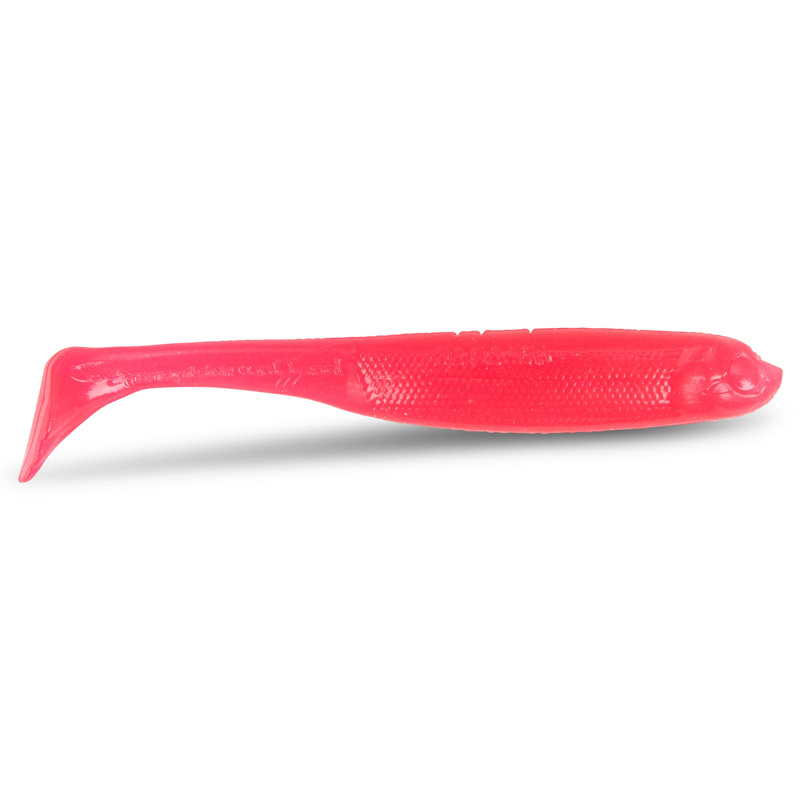 Sänger Iron Claw Slim Jim Non Toxic UV Gummifische Solid Pink