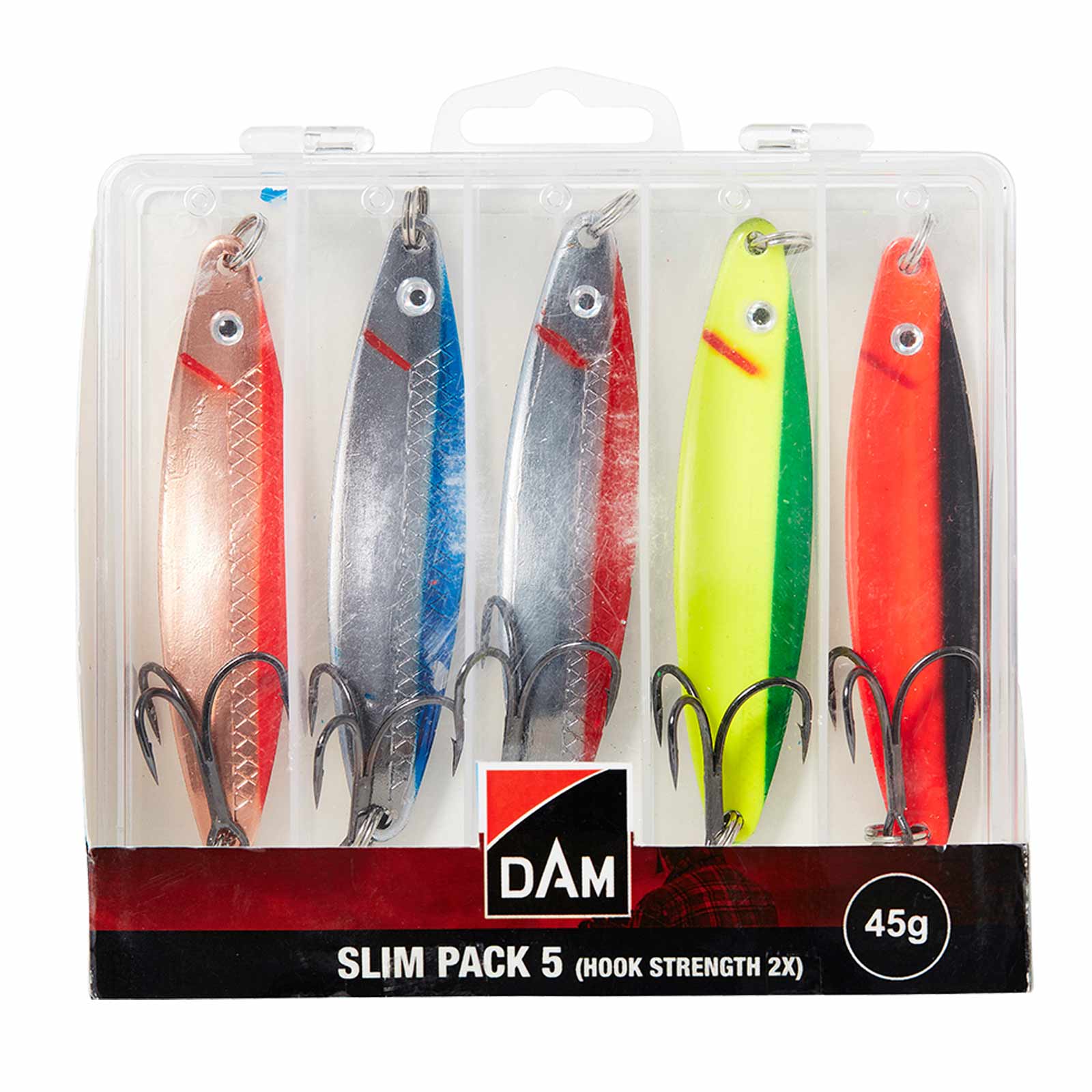 DAM Slim Lachsblinker 45g Angelset