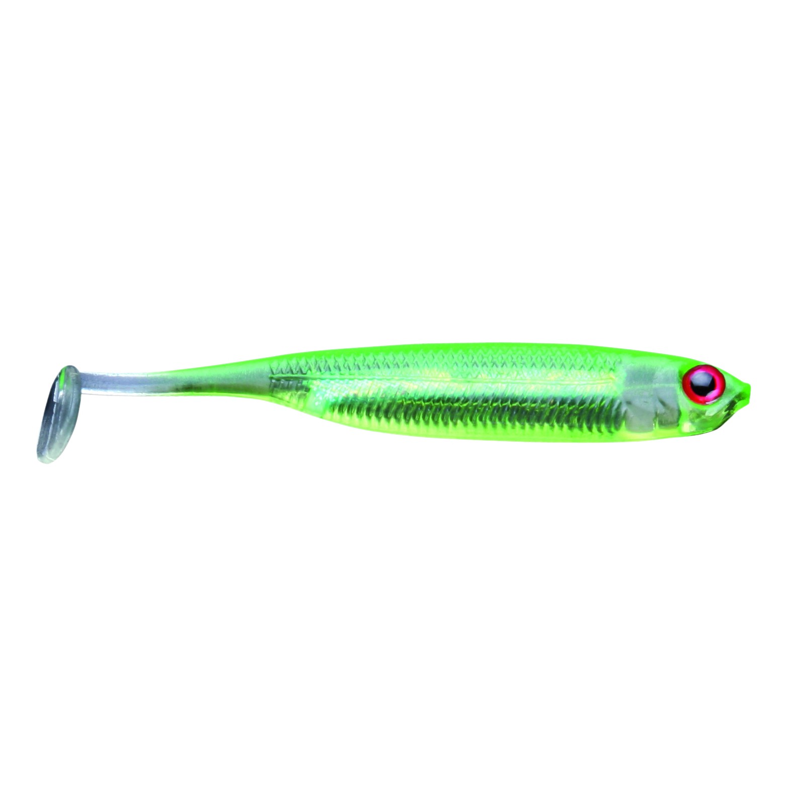 Jackson Mini Shad Green Shad Gummifisch