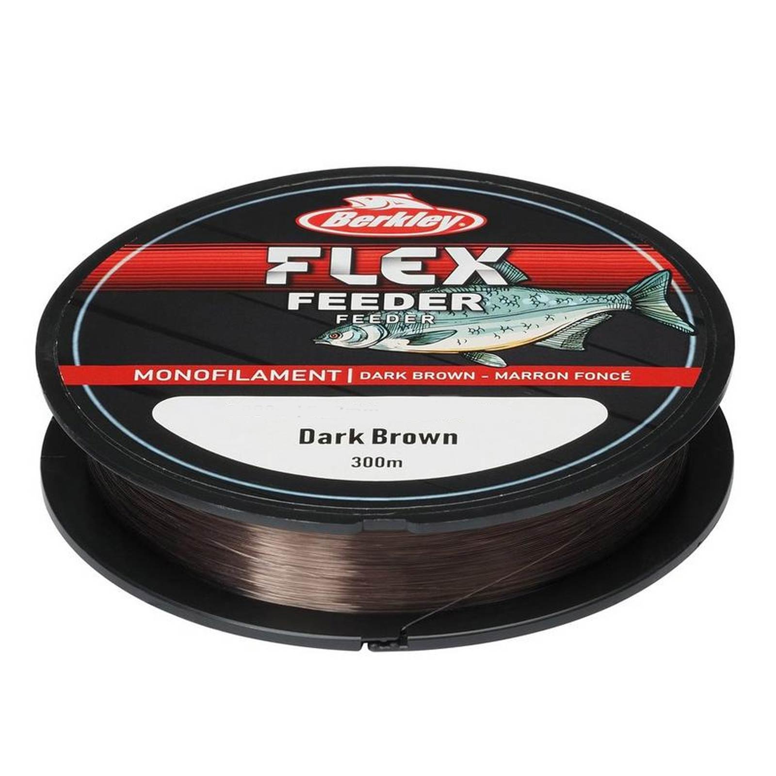 Berkley Flex Feeder 300m Dark Brown Monofile Angelschnur