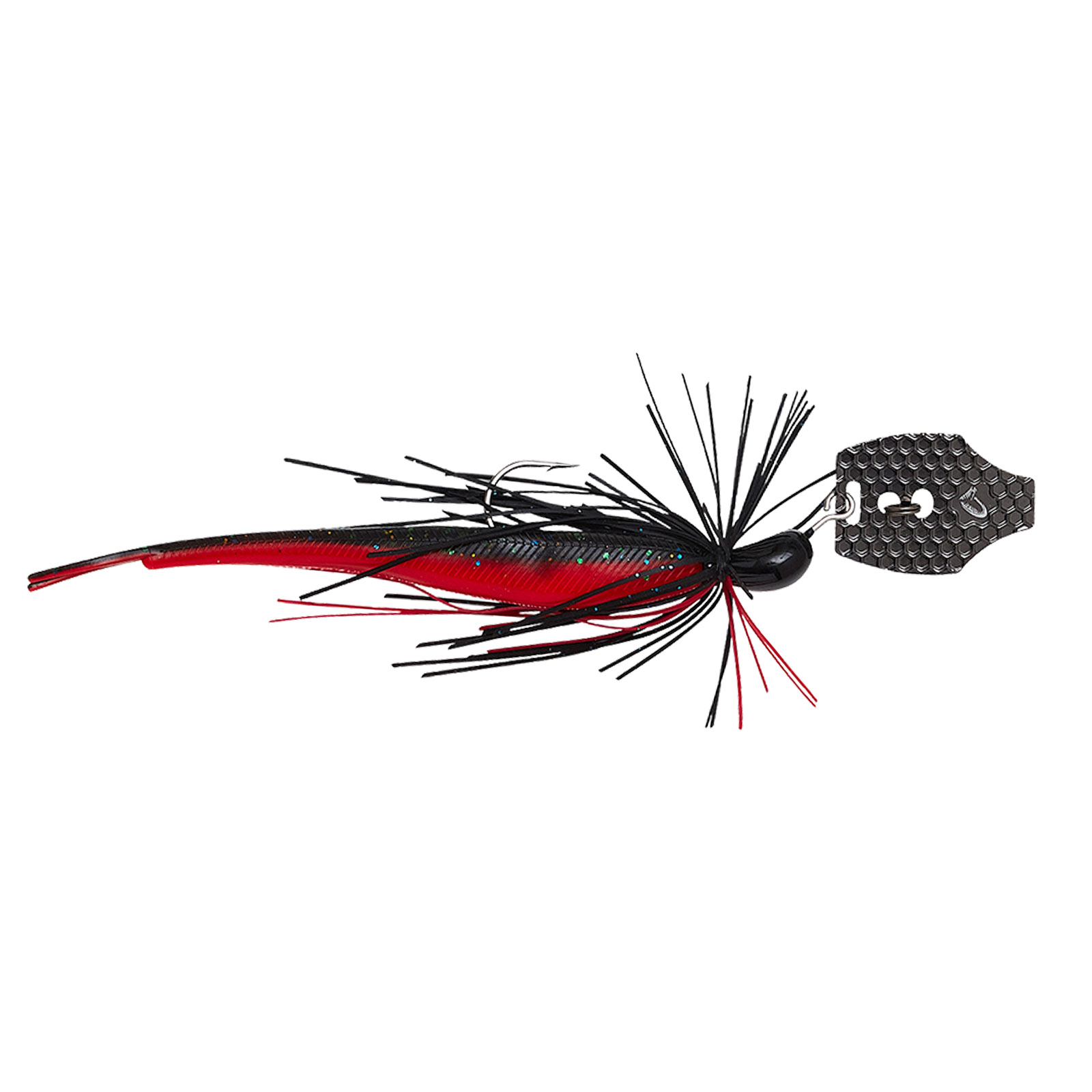 Savage Gear CRAZY SWIM JIG SINKING BLACK N RED