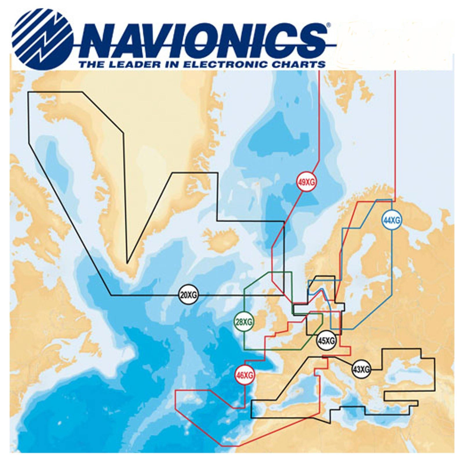 Navionics Plus Seekarte 9XL Baltische Ostsee