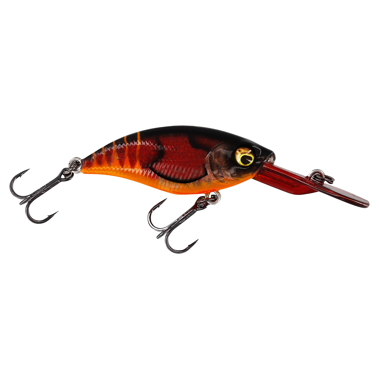 Westin Buzzbite Crankbait Low Floating Fire Craw Wobbler