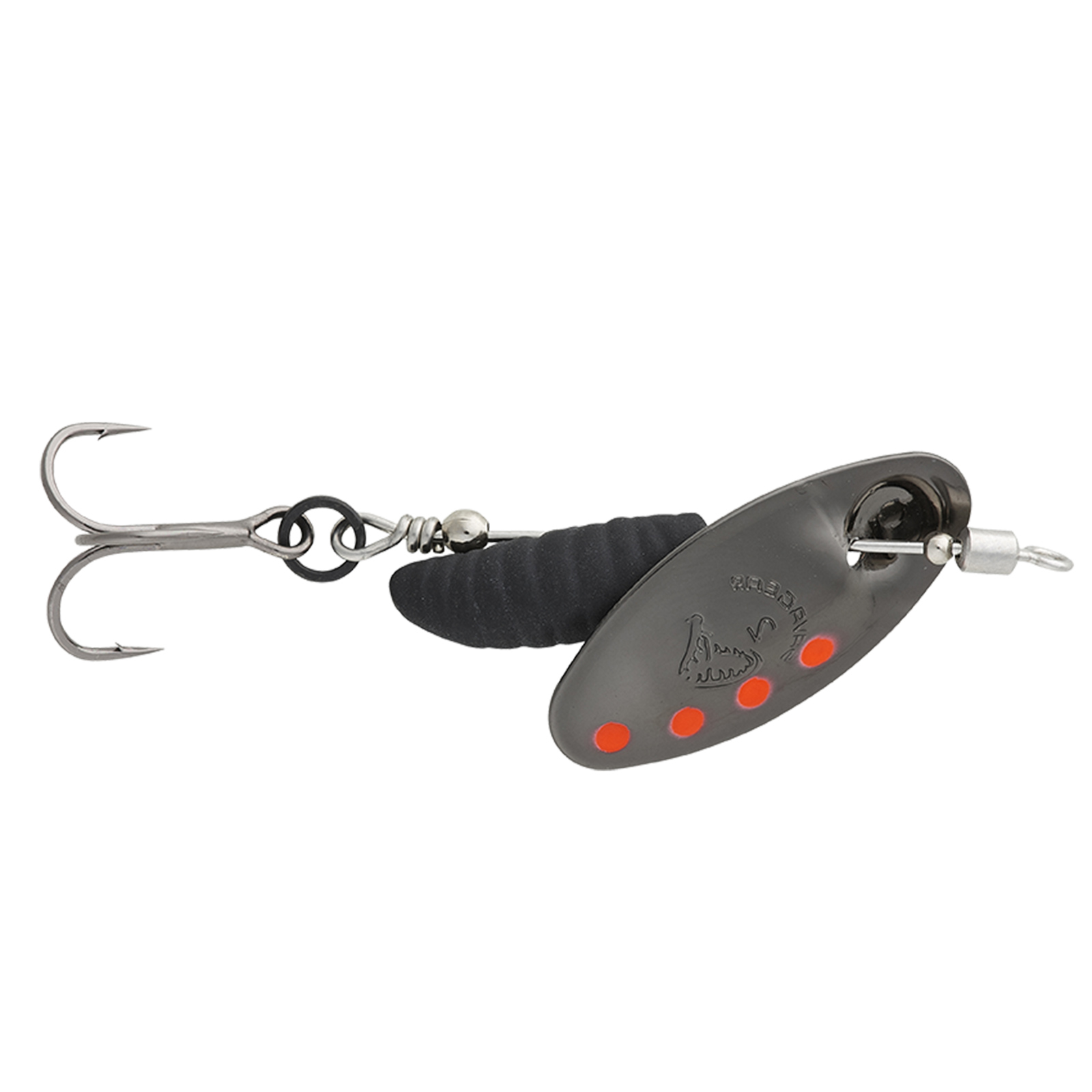 Savage Gear Grub Spinners Sinking Silver Red Black bleifrei